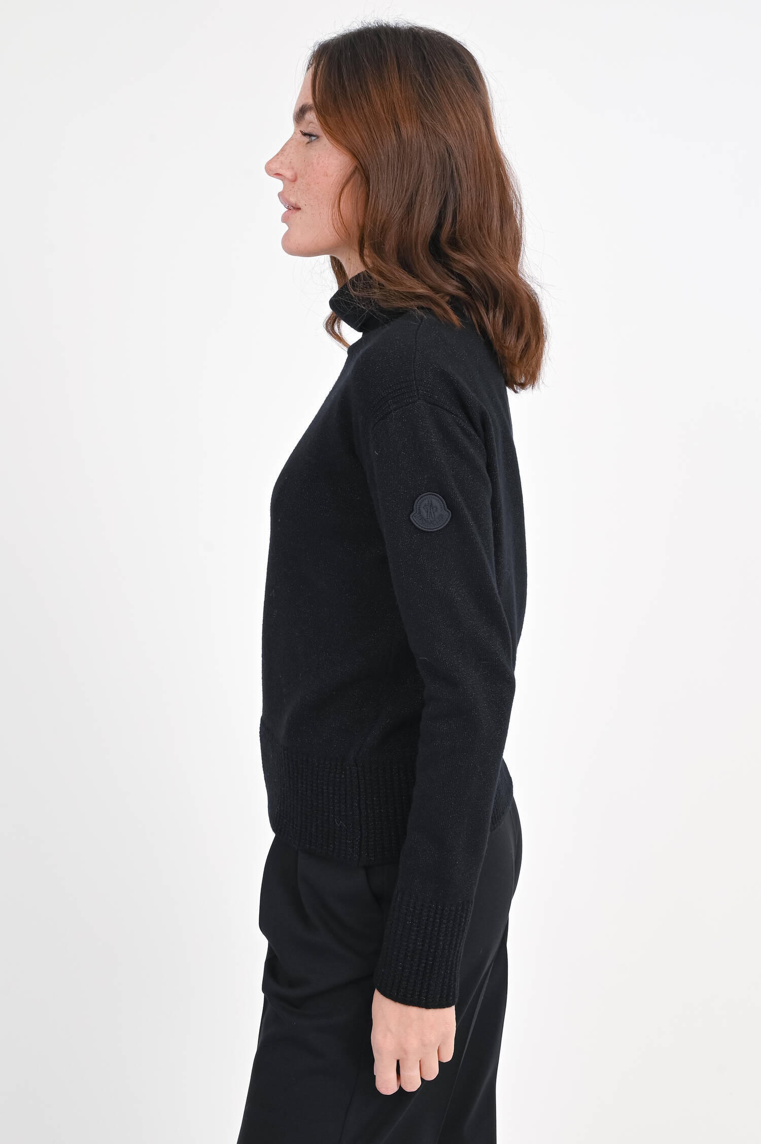 Rollkragen mit Glitzer in Schwarz Rollkragen mit Glitzer in Schwarz