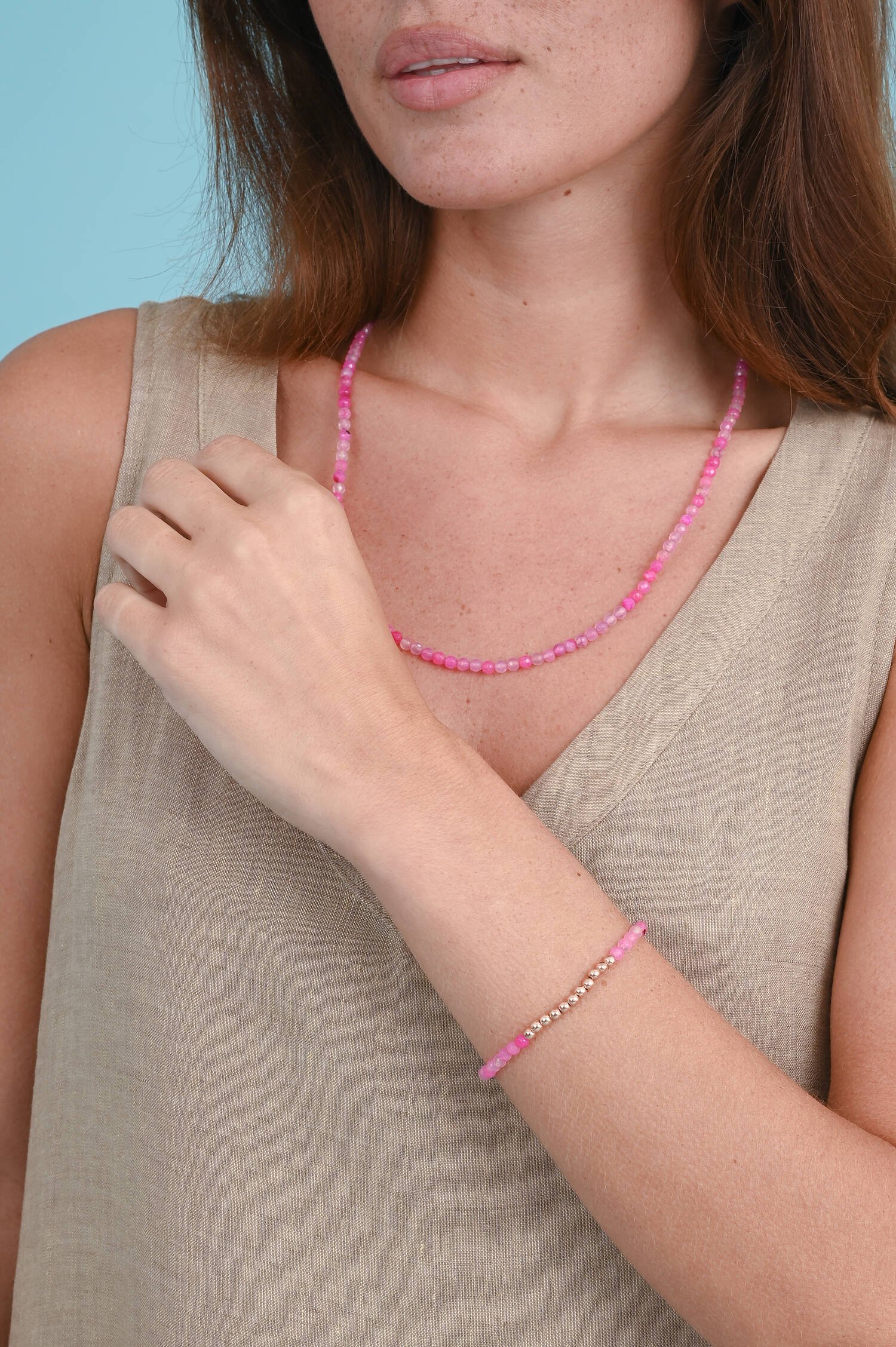 Armband PAN in Pink/Rosé