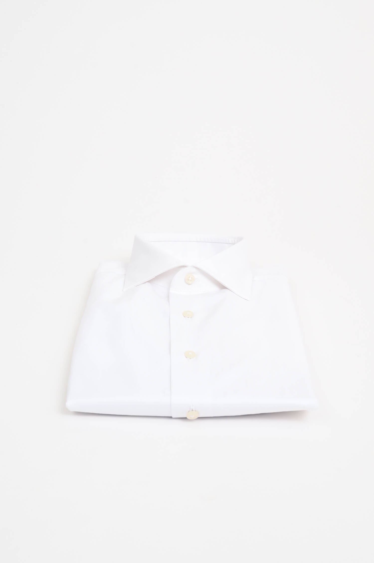 Twill Hemd in Weiß