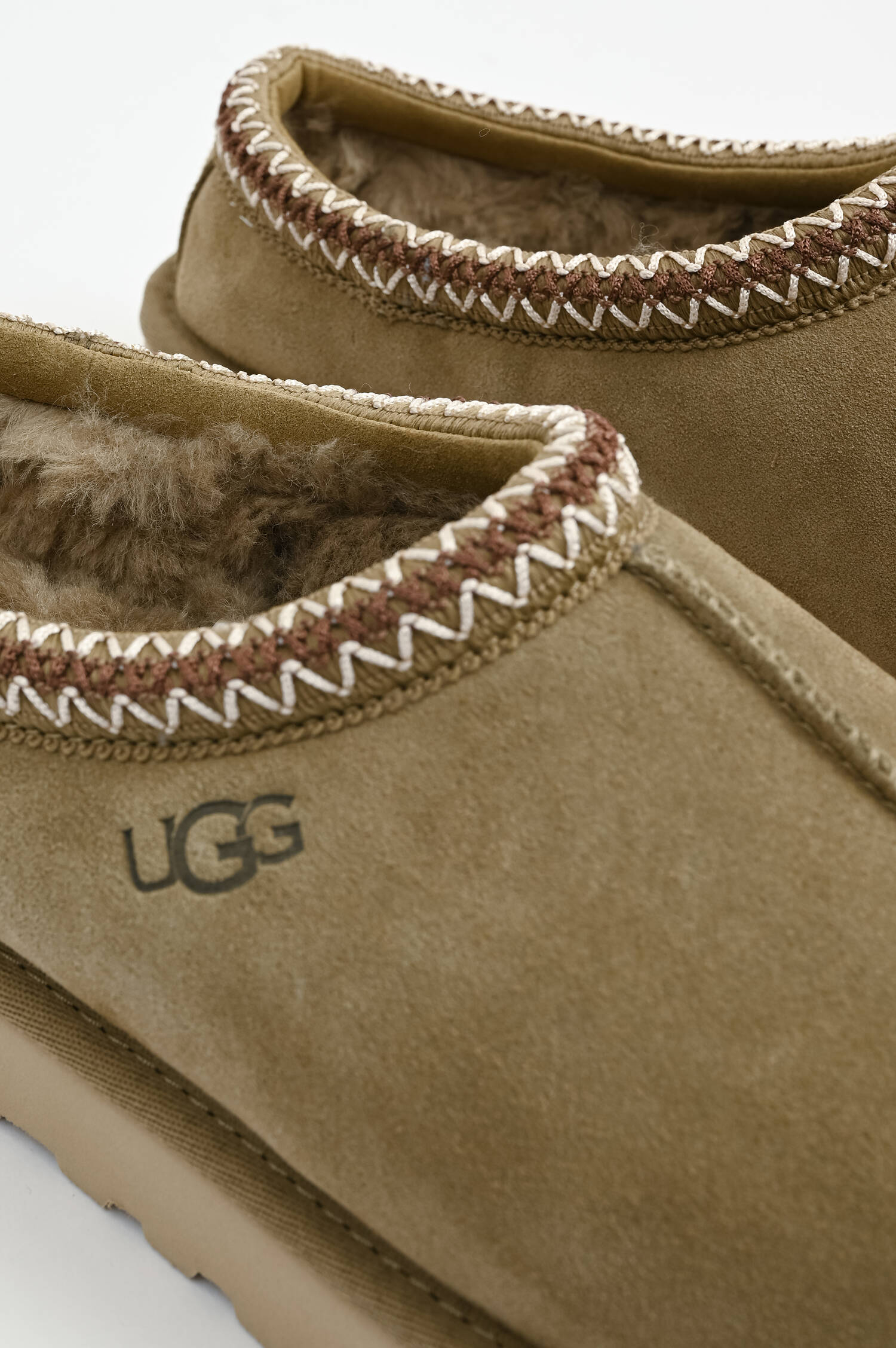 Lammfellpantoffel TASMAN Khaki