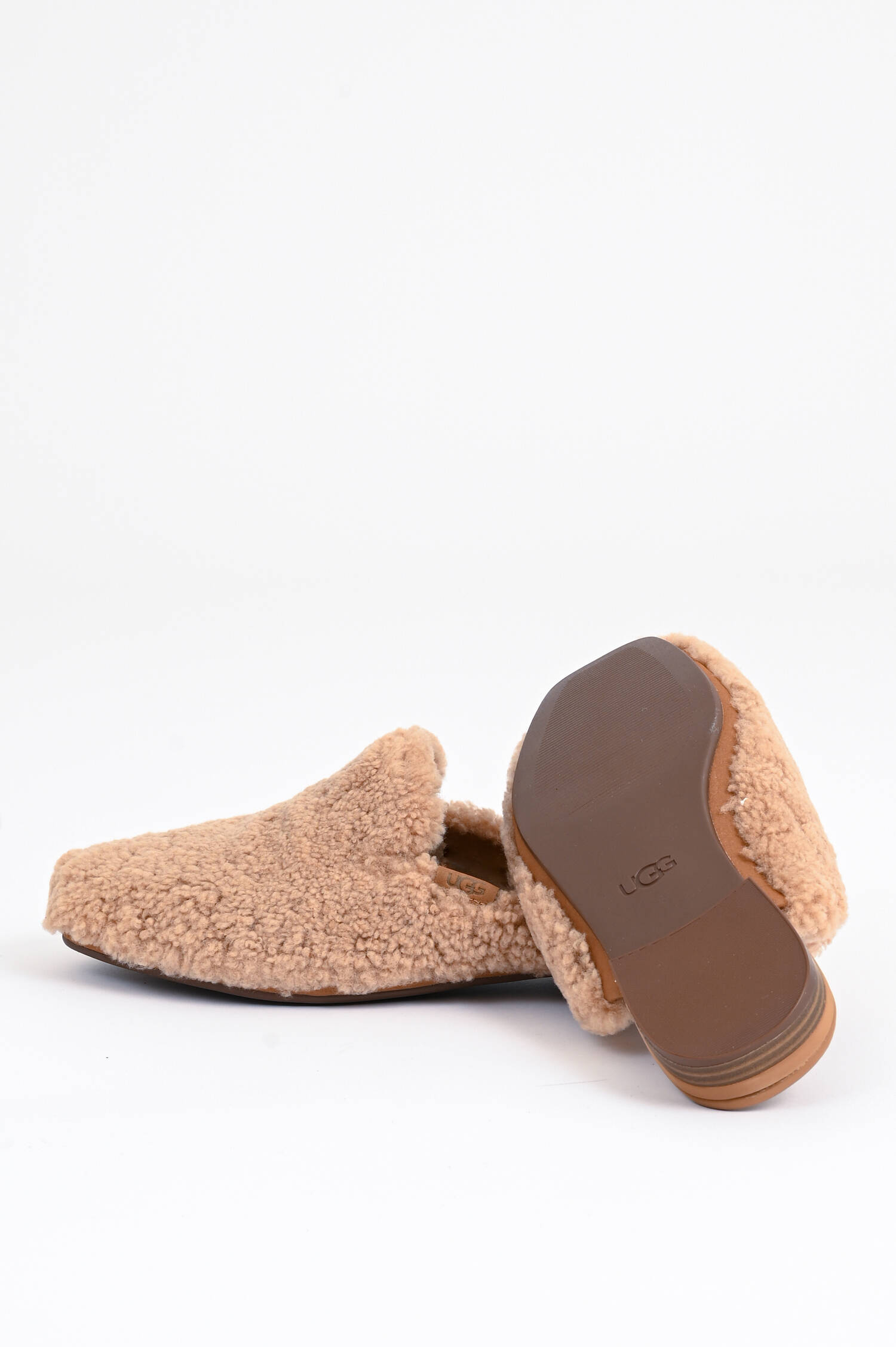 Pantolette JANAYA COZY in Camel