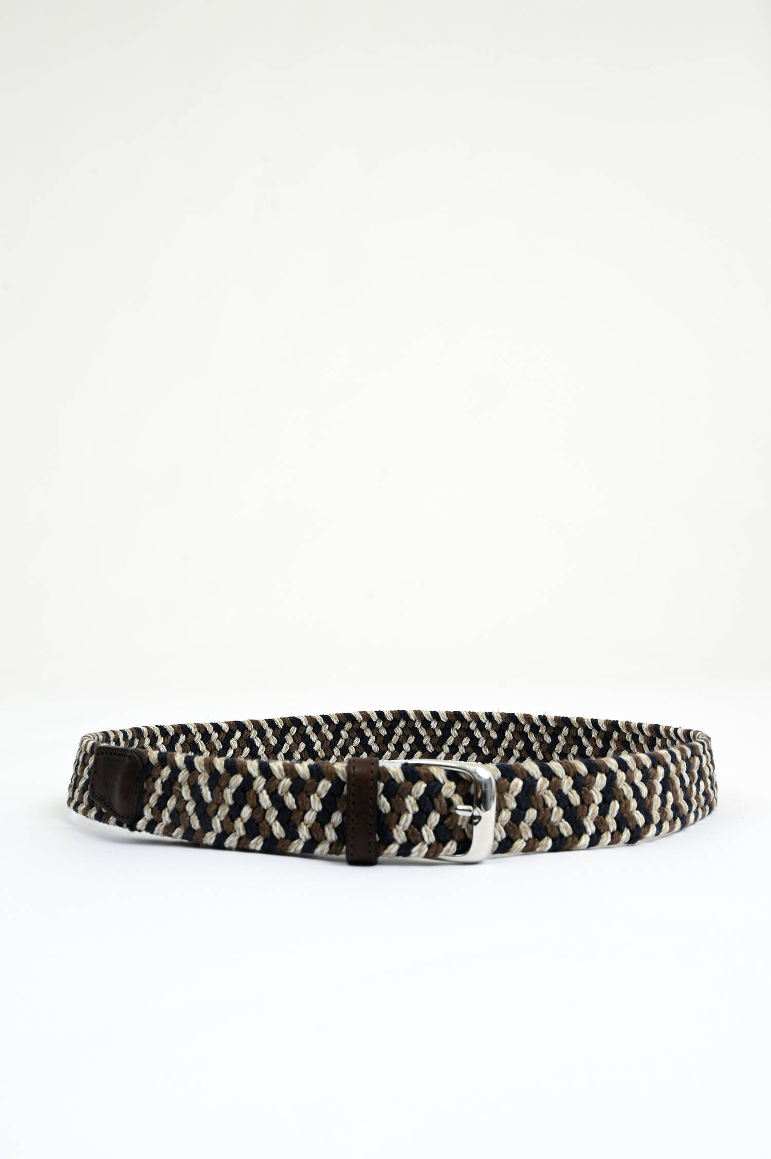 Flechtgürtel in Navy/Beige/Creme Flechtgürtel in Navy/Beige/Creme