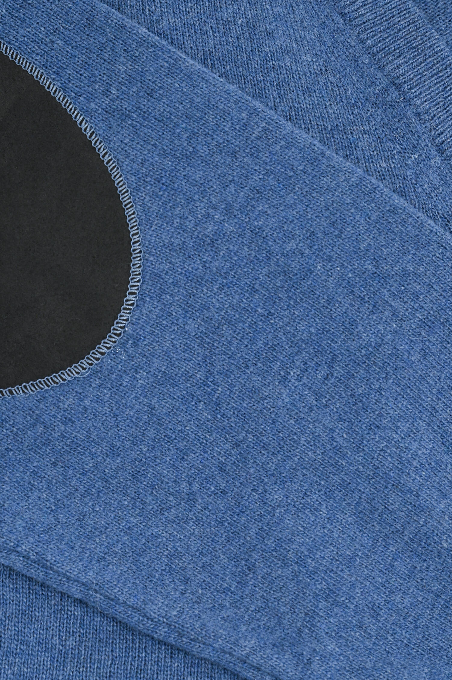 Pullover aus Wolle-Cashmere-Mix in Blau