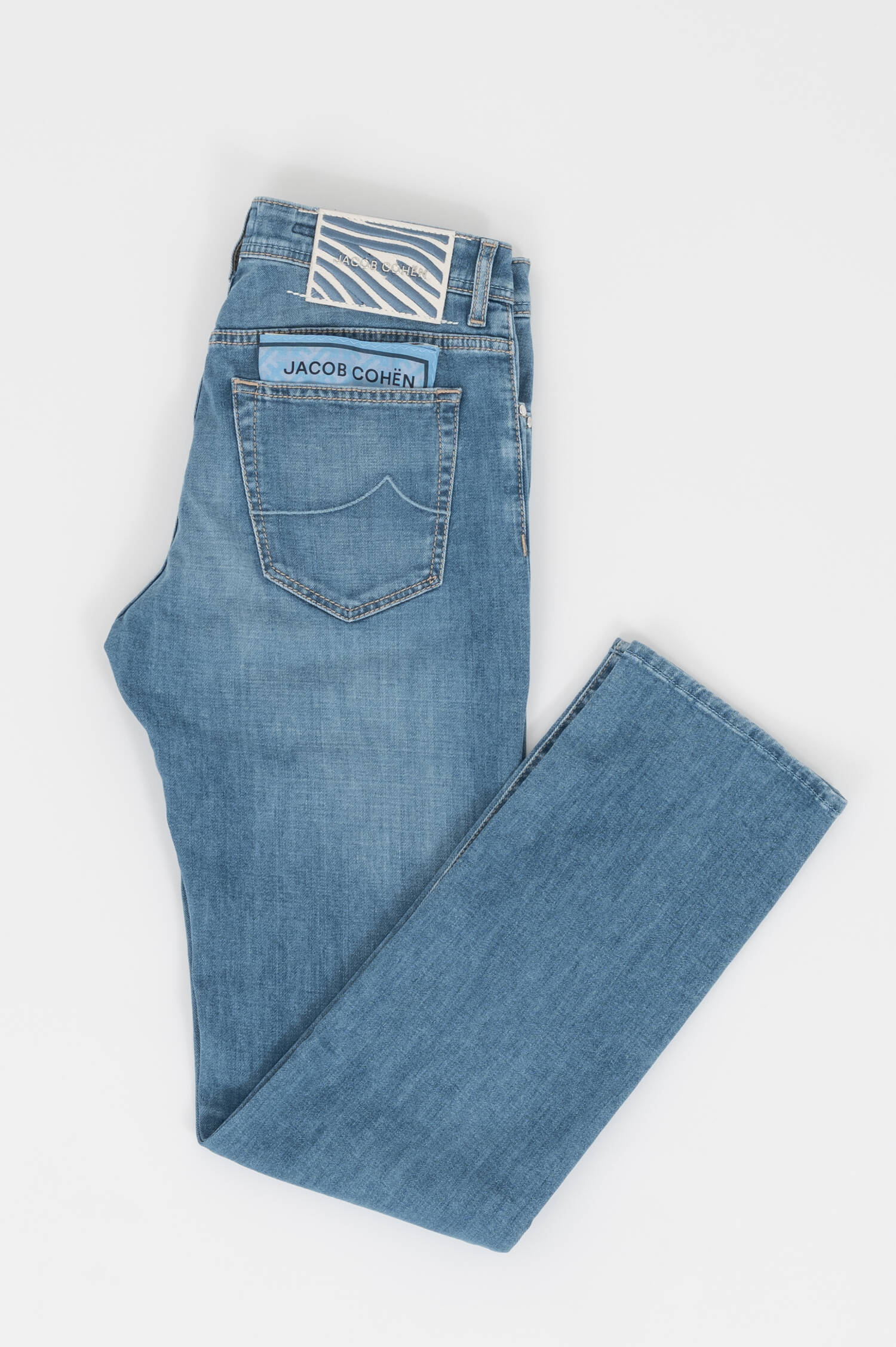 Slim Fit Jeans BARD in Light Vintageblau