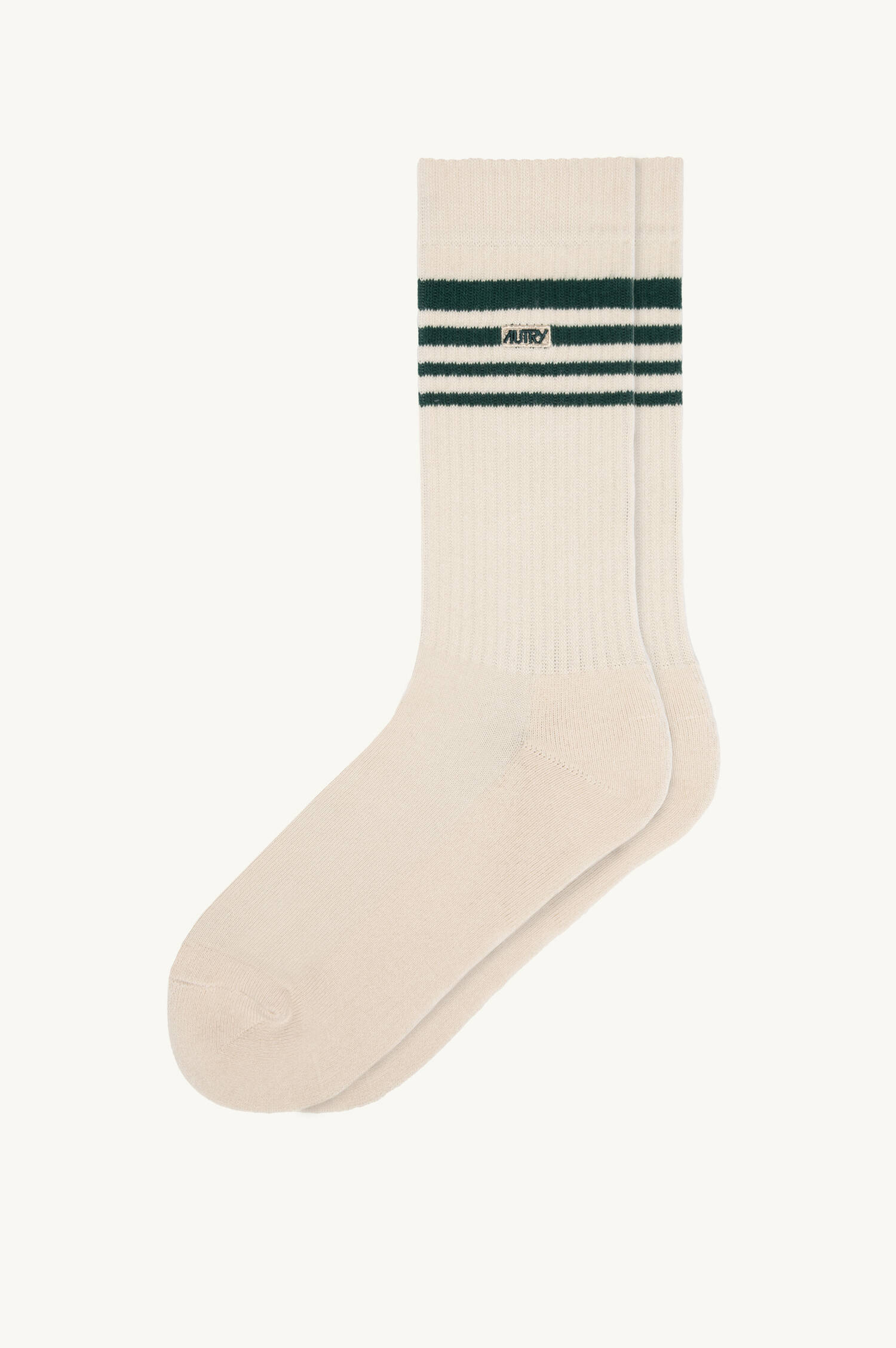 Socken SOPU in Beige/Grün Socken SOPU in Beige/Grün