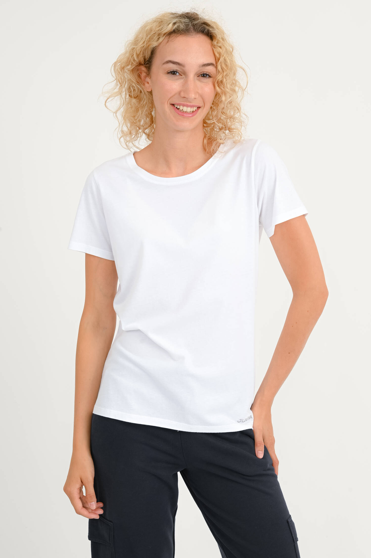 T-Shirt in Weiß