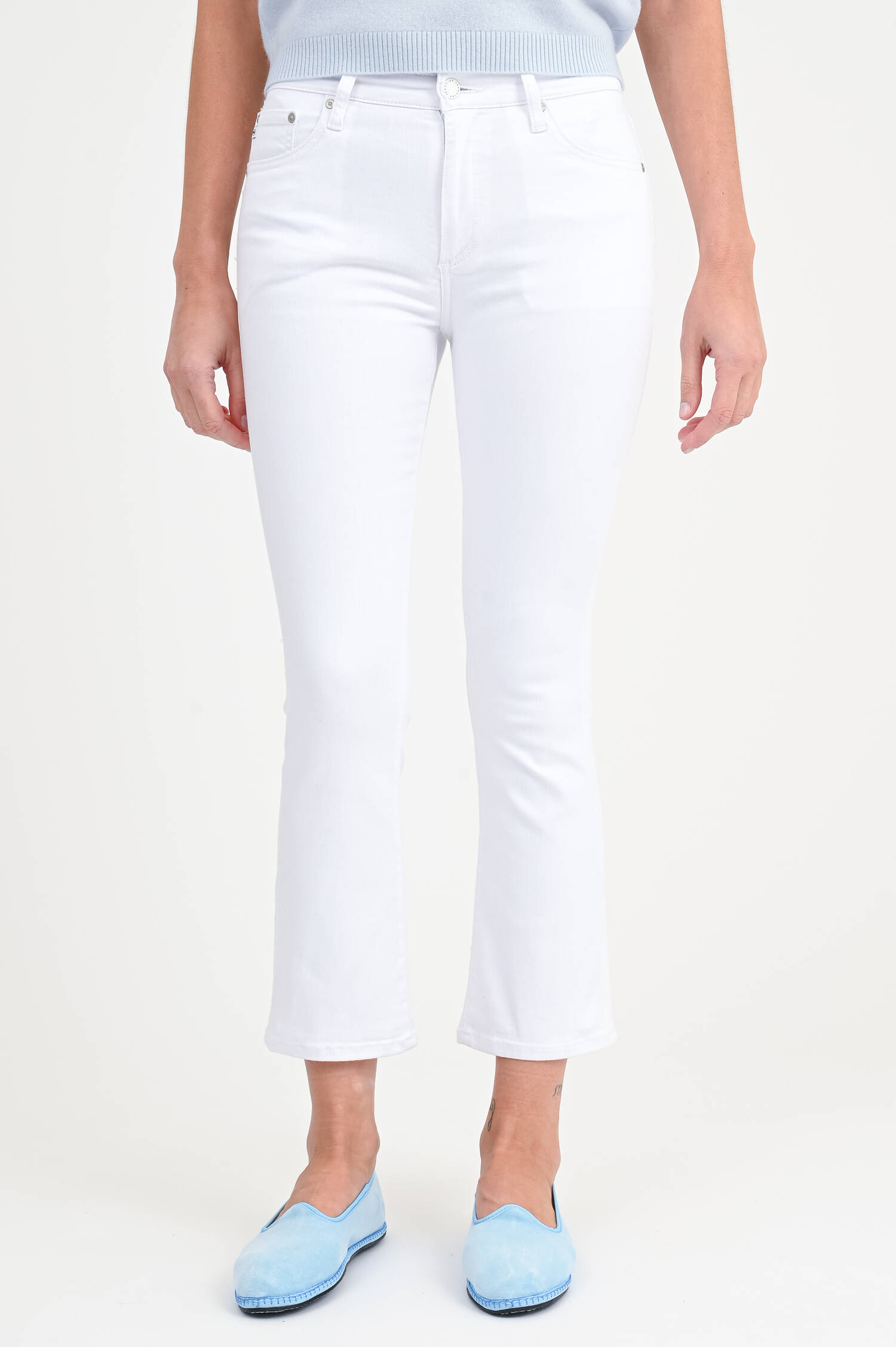 Jeans JODI CROP in Weiß Jeans JODI CROP in Weiß