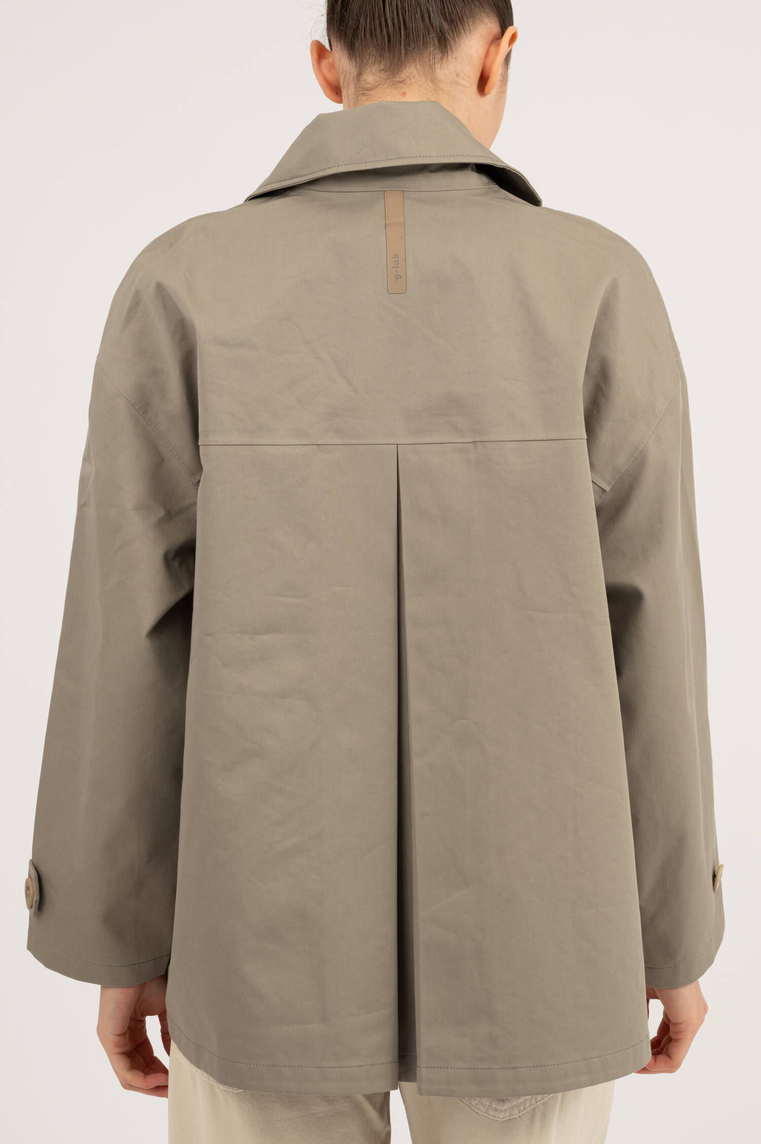 Wasserabweisender Trenchcoat HEATHER in Rauchbeige