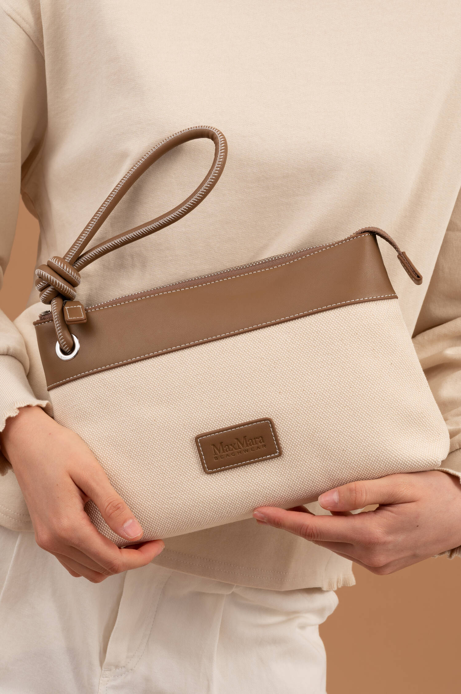 Clutch FRISIA in Braun/Natur