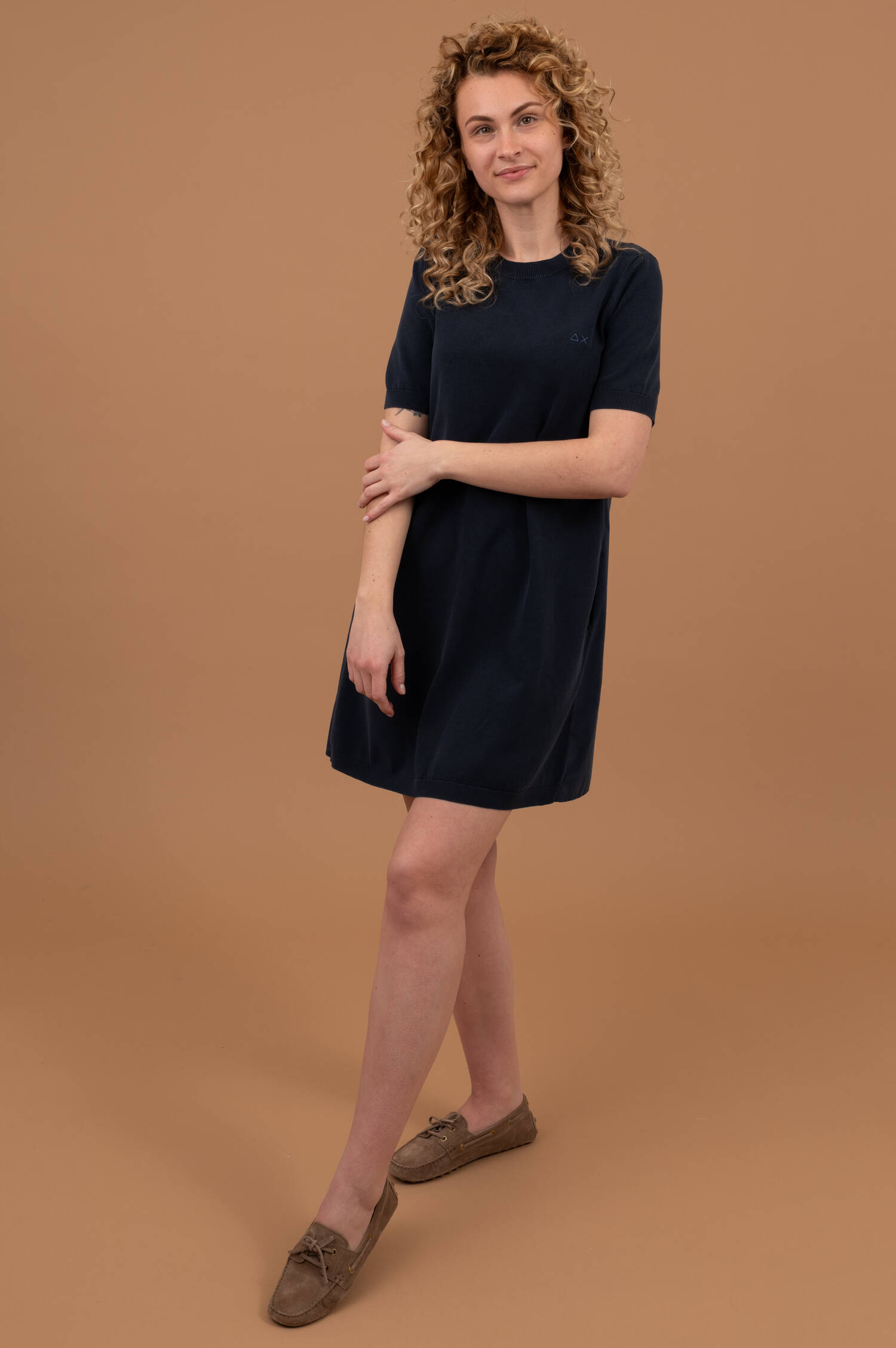 Feinstrick-Kleid in Navy Feinstrick-Kleid in Navy