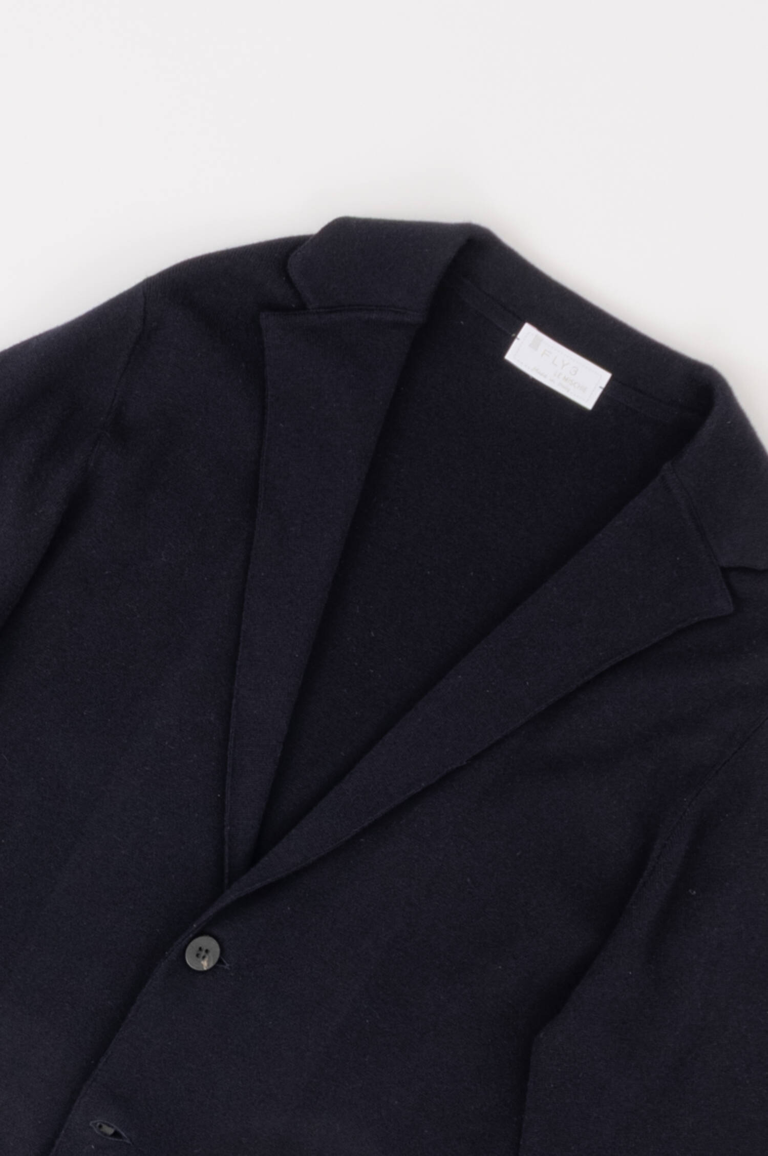 Strick Sakko in Navy