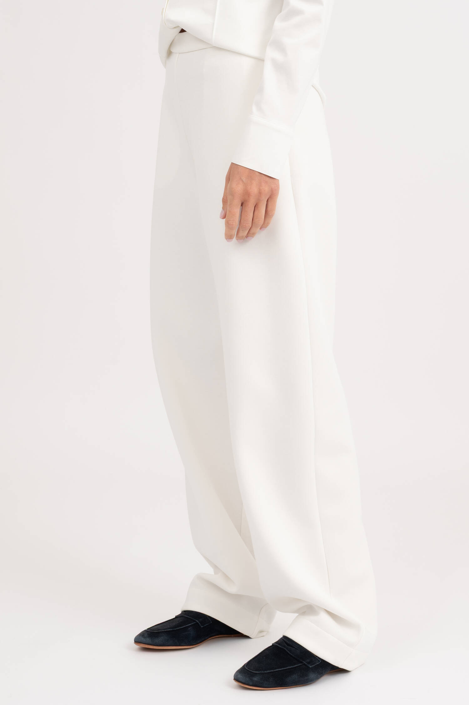 Jersey Hose EREMI in Weiß Jersey Hose EREMI in Weiß
