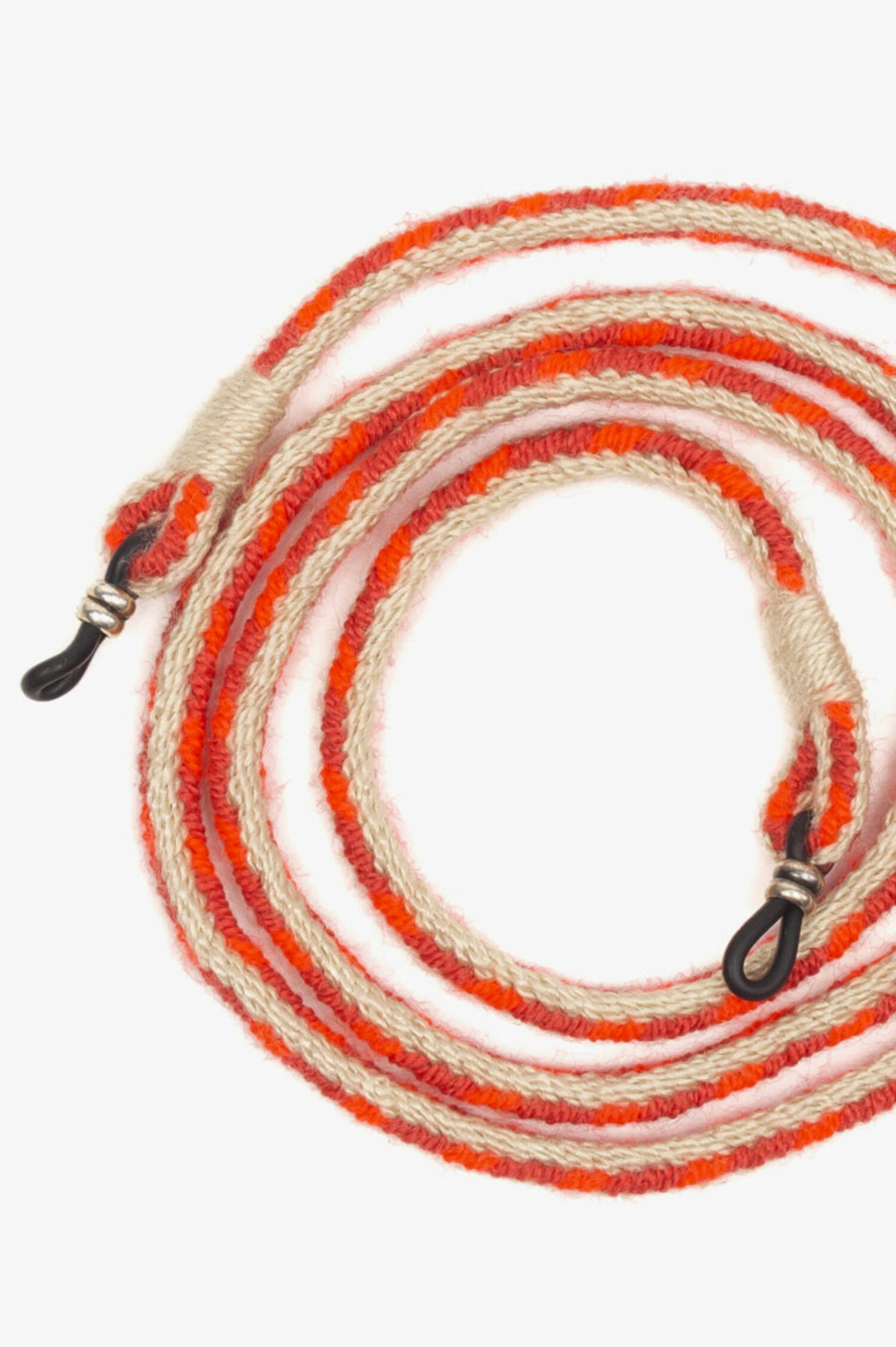 Brillenband in Beige/Orange