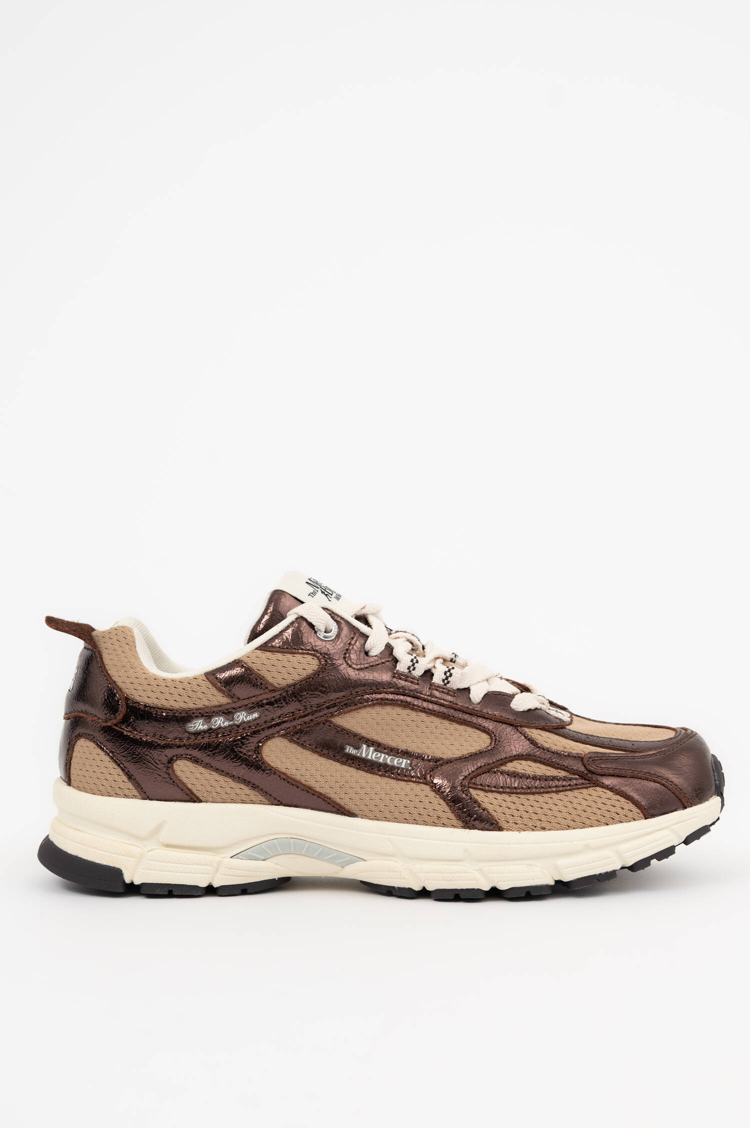 Sneaker RE-RUN CRACKED in Braun