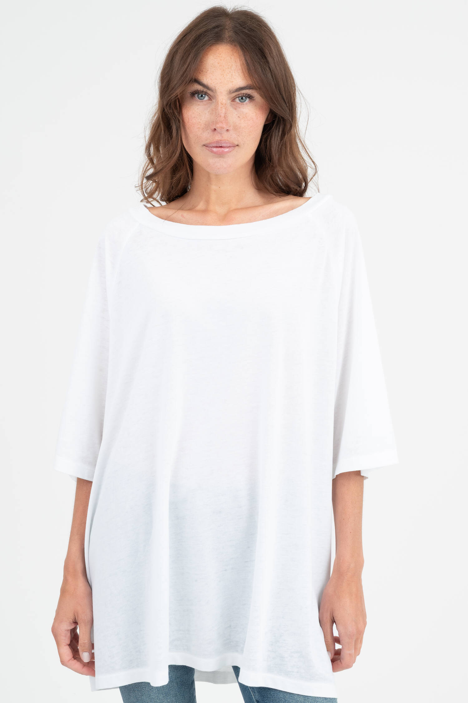 Oversize T-Shirt GEILO in Weiß Oversize T-Shirt GEILO in Weiß