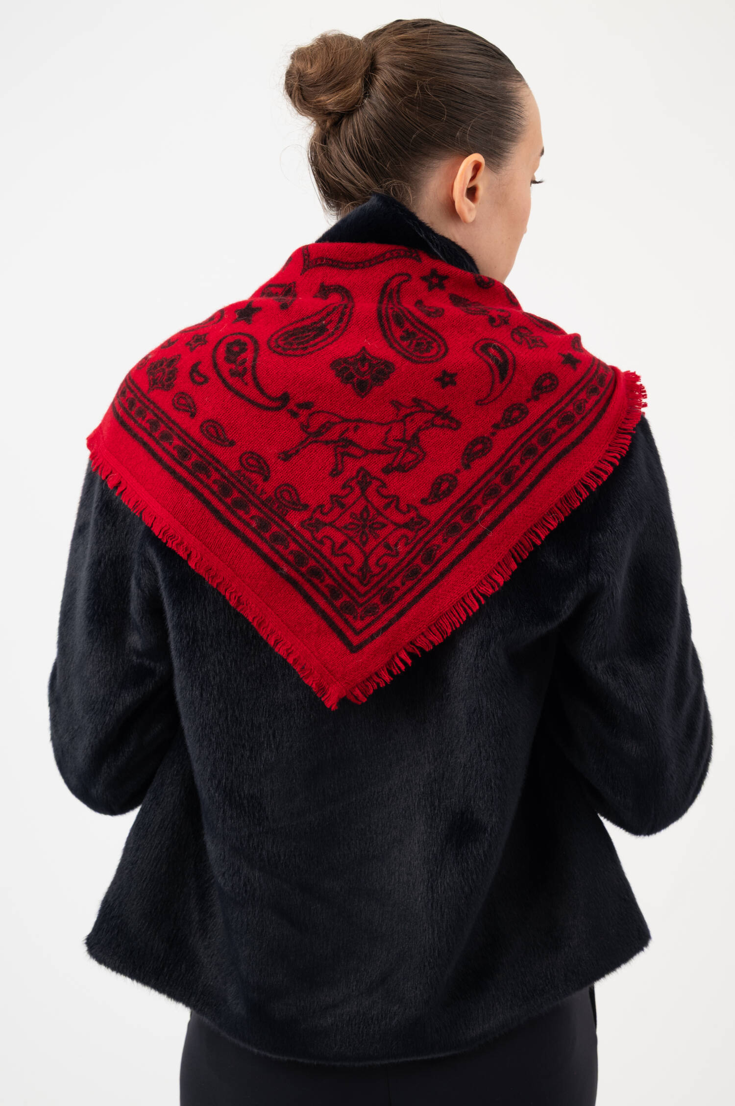 Cashmere-Tuch NELE in Rot Cashmere-Tuch NELE in Rot