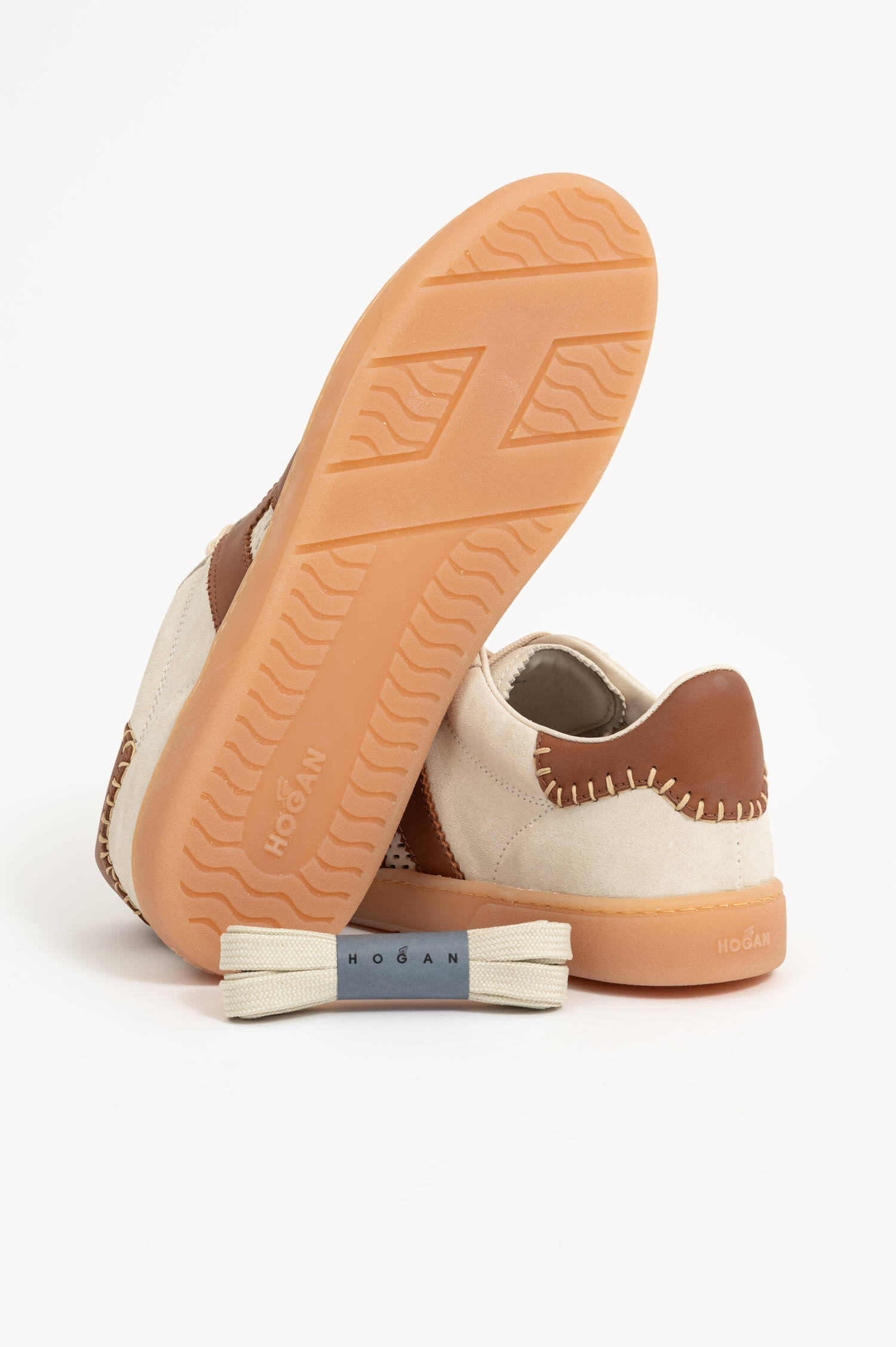 Sneaker COOL in Beige/Braun