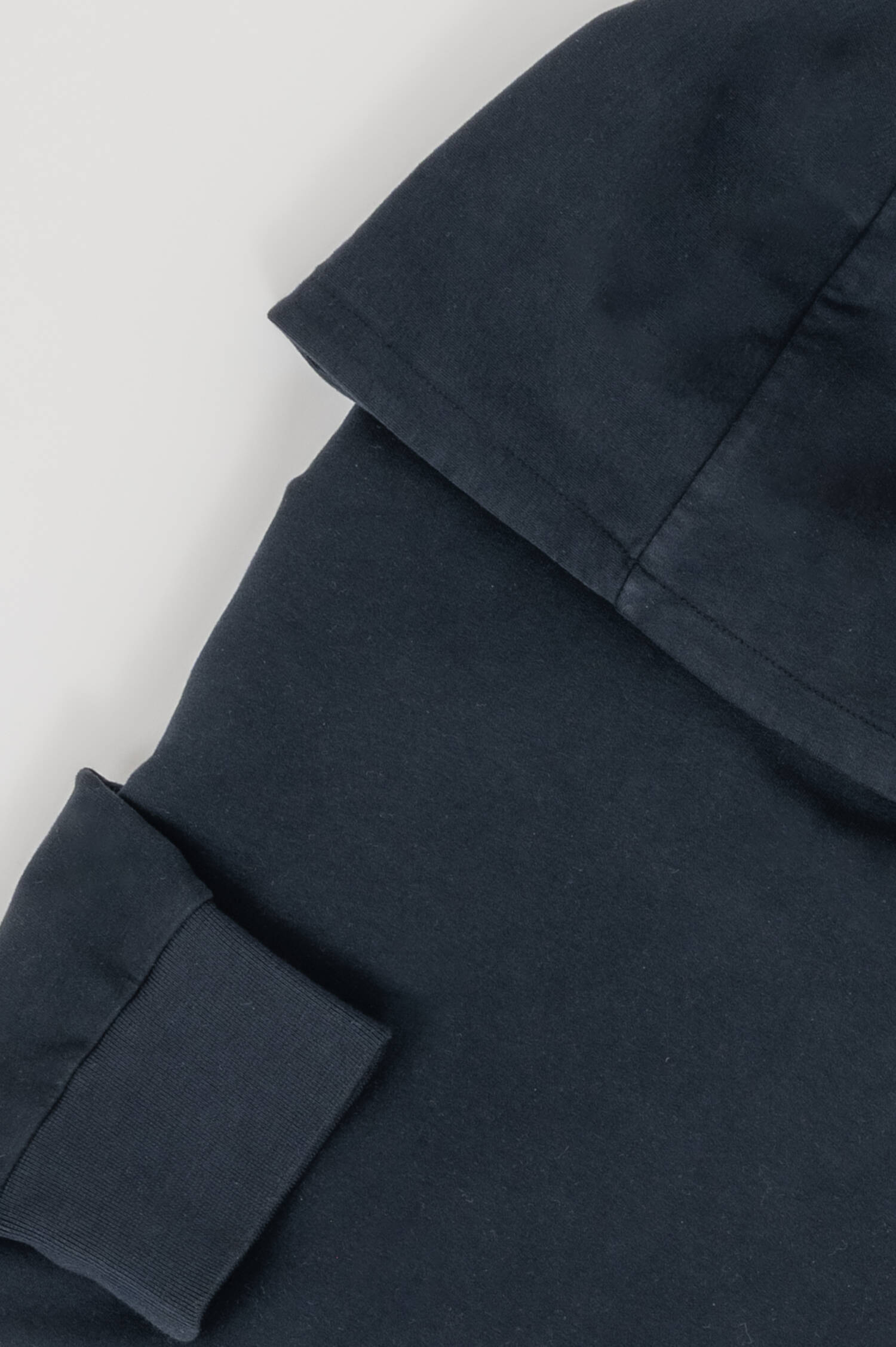 Hoodie IF aus Baumwolle in Navy