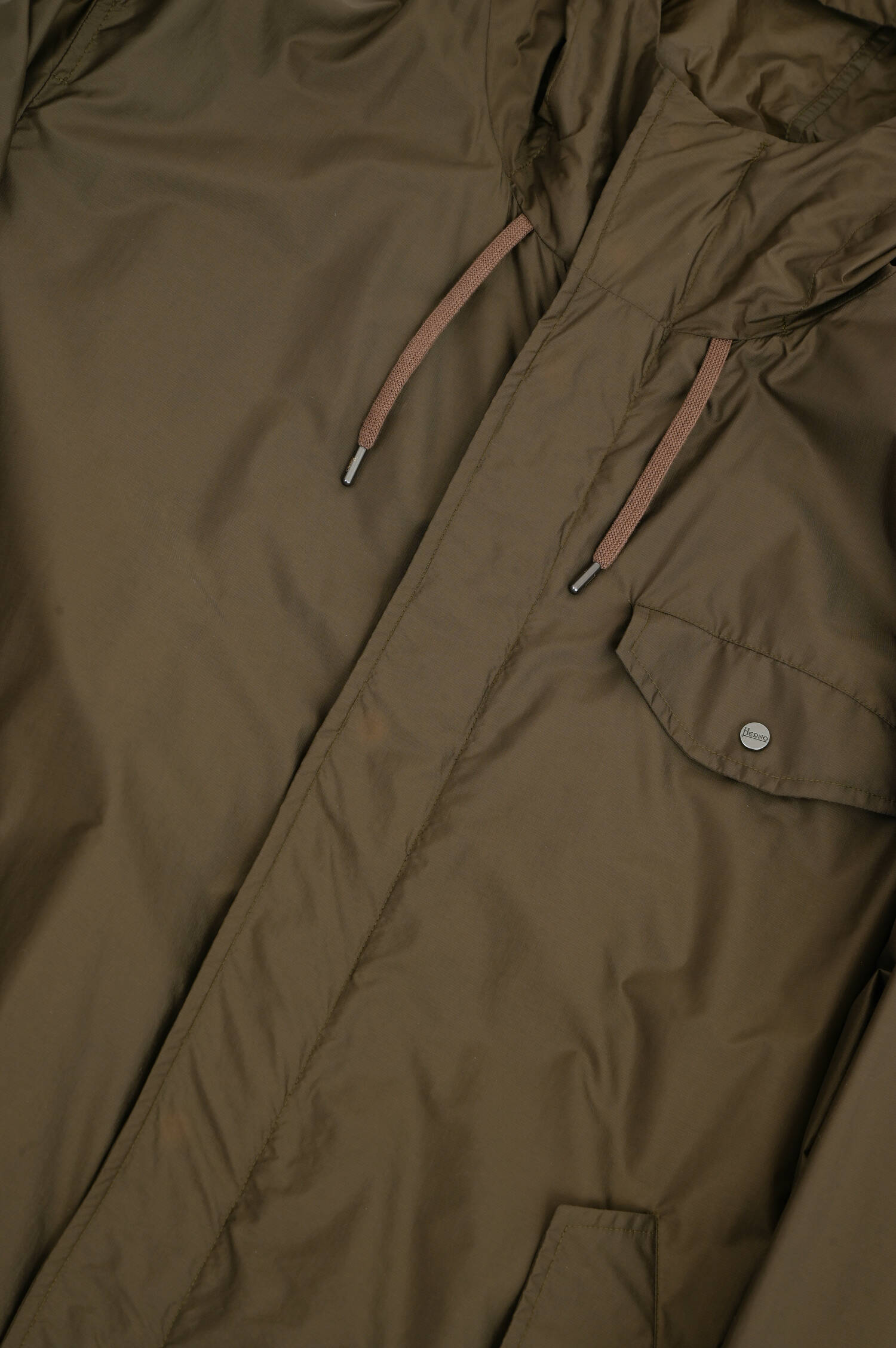 Langer Parka in Khaki Langer Parka in Khaki