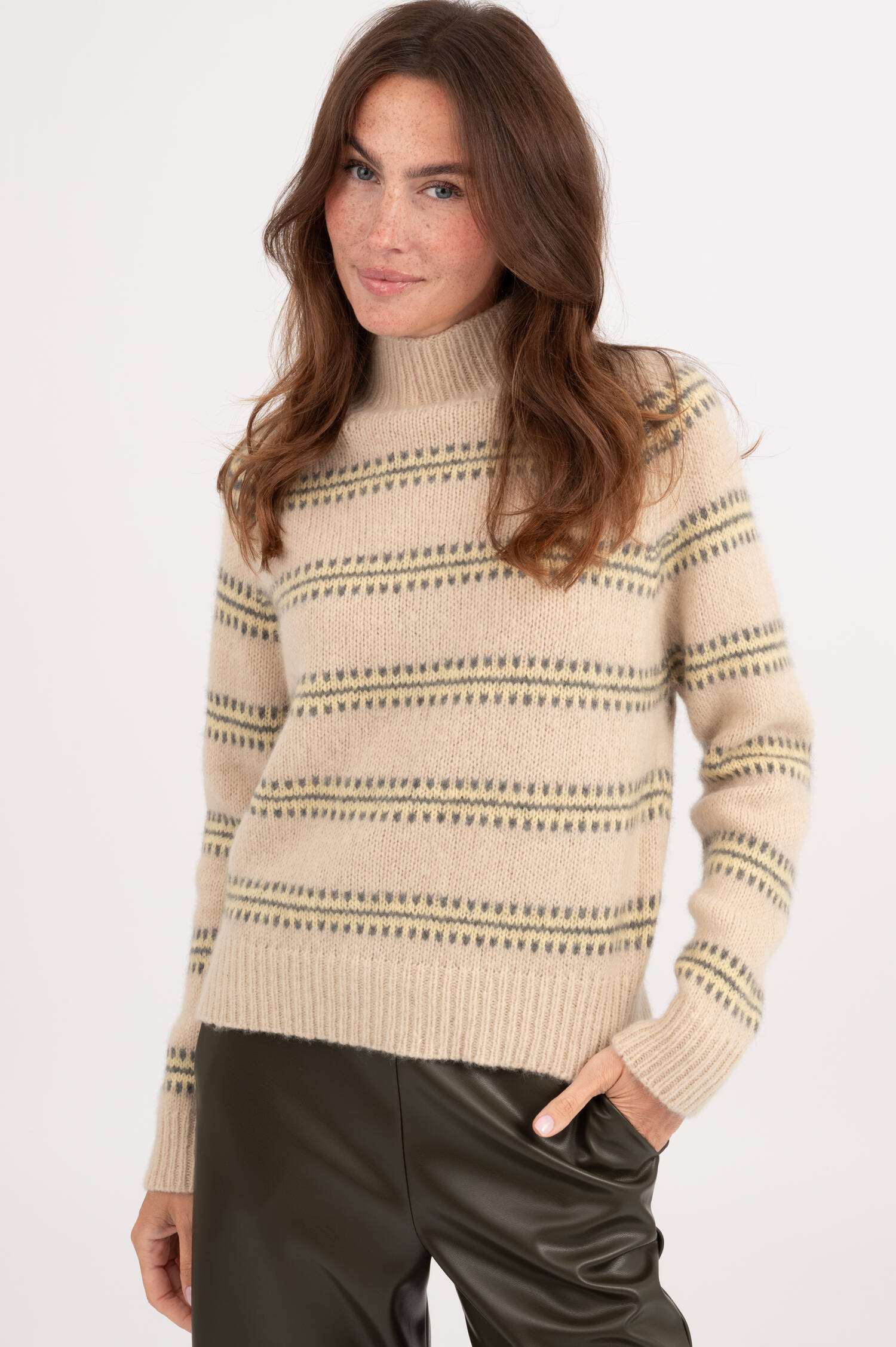 Cashmere Strickpullover in Beige Cashmere Strickpullover in Beige