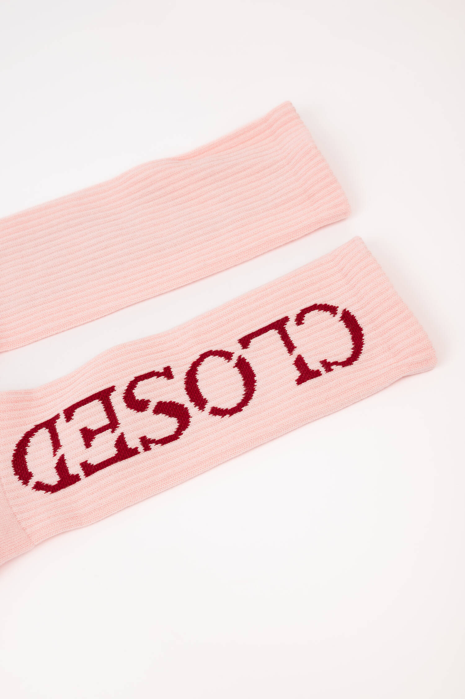 Socken mit Logo-Print in Rosa Socken mit Logo-Print in Rosa