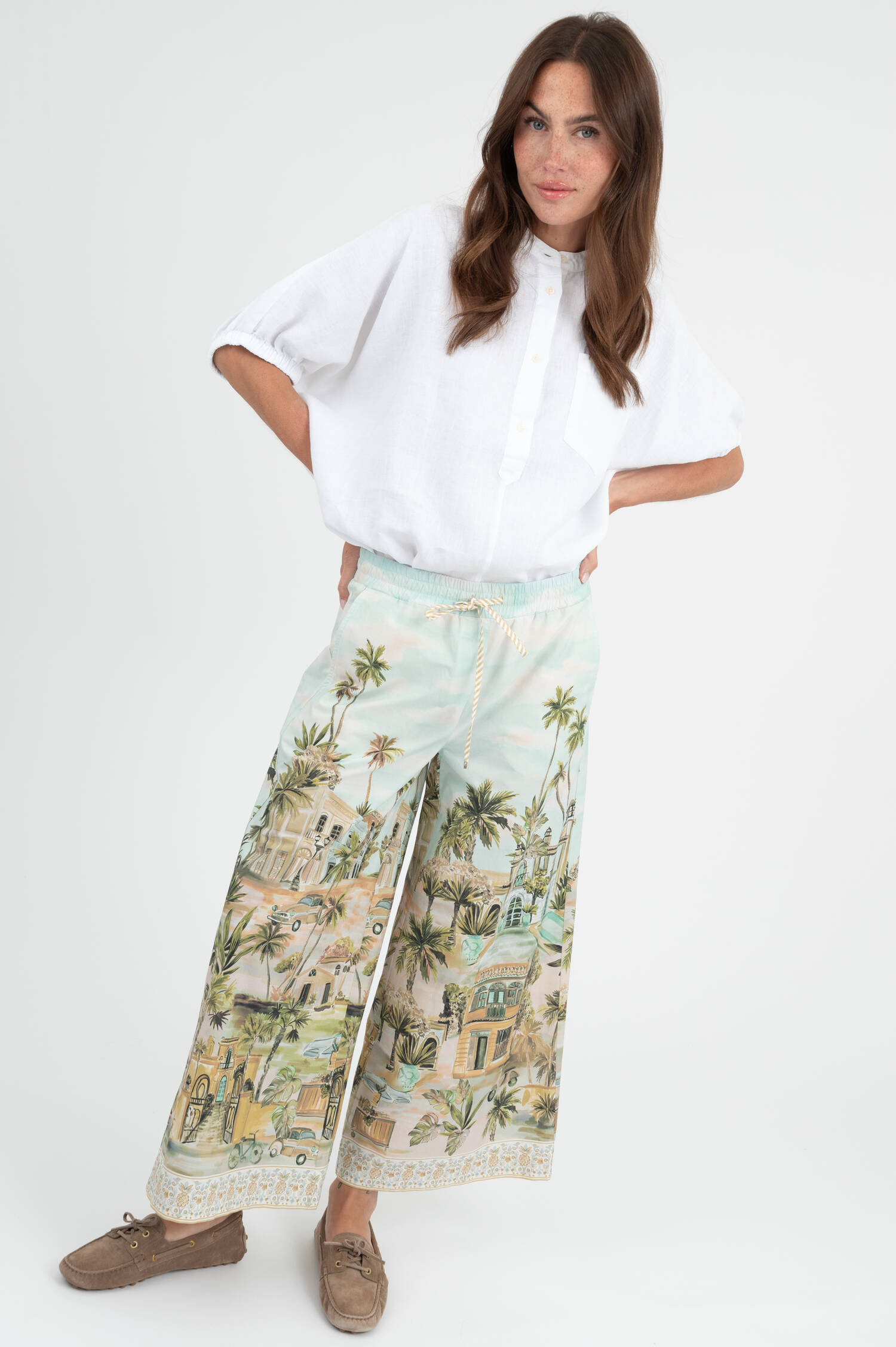 Culotte CANDICE mit Print in Multicolor Culotte CANDICE mit Print in Multicolor
