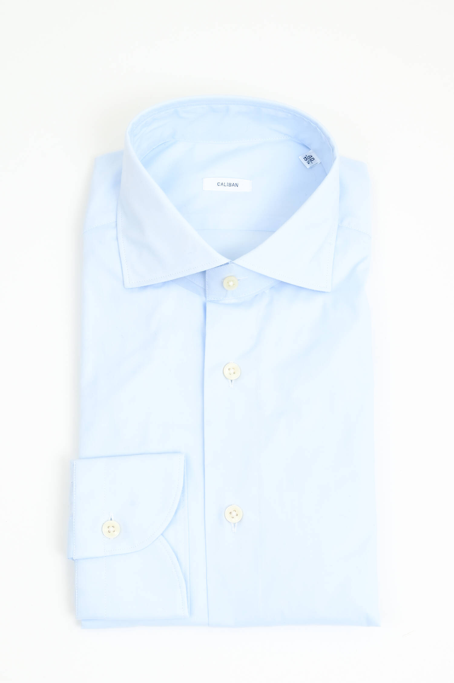 Slim Fit Hemd aus Baumwolle in Hellblau Slim Fit Hemd aus Baumwolle in Hellblau