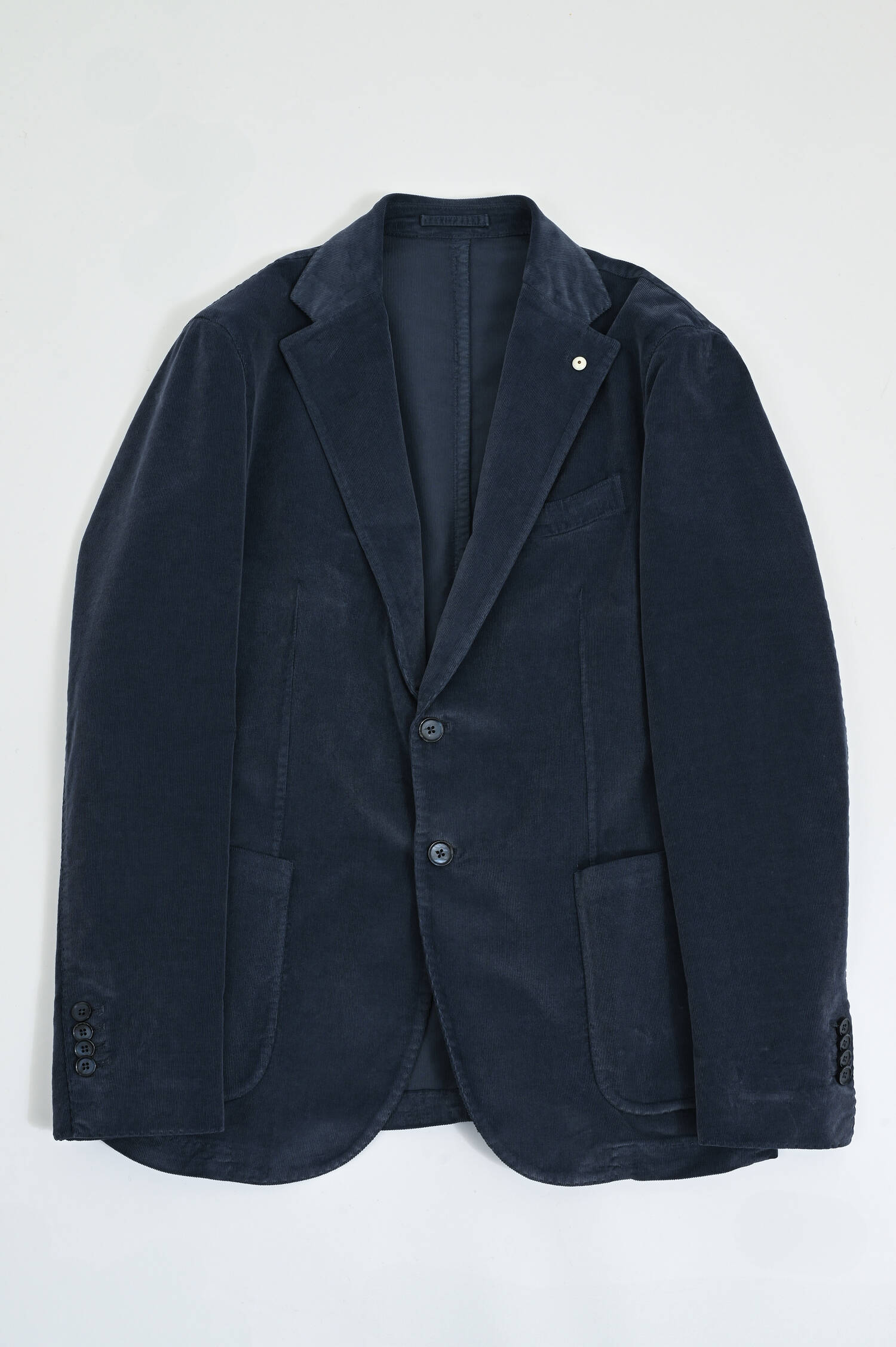 Cord-Sakko aus Baumwolle in Lilablau Cord-Sakko aus Baumwolle in Lilablau