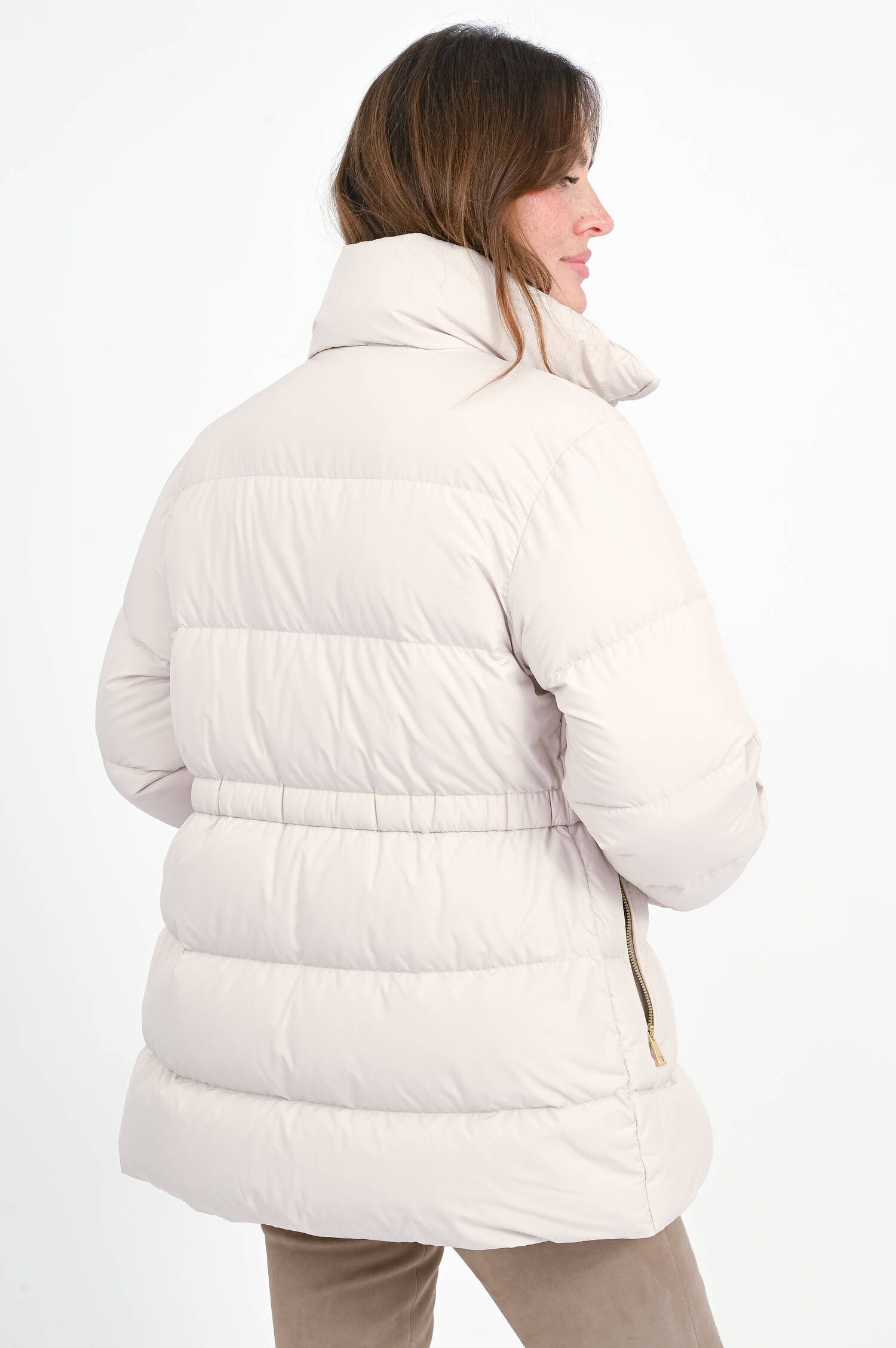 Daunen-Kurzmantel BROSSETTE in Creme Daunen-Kurzmantel BROSSETTE in Creme