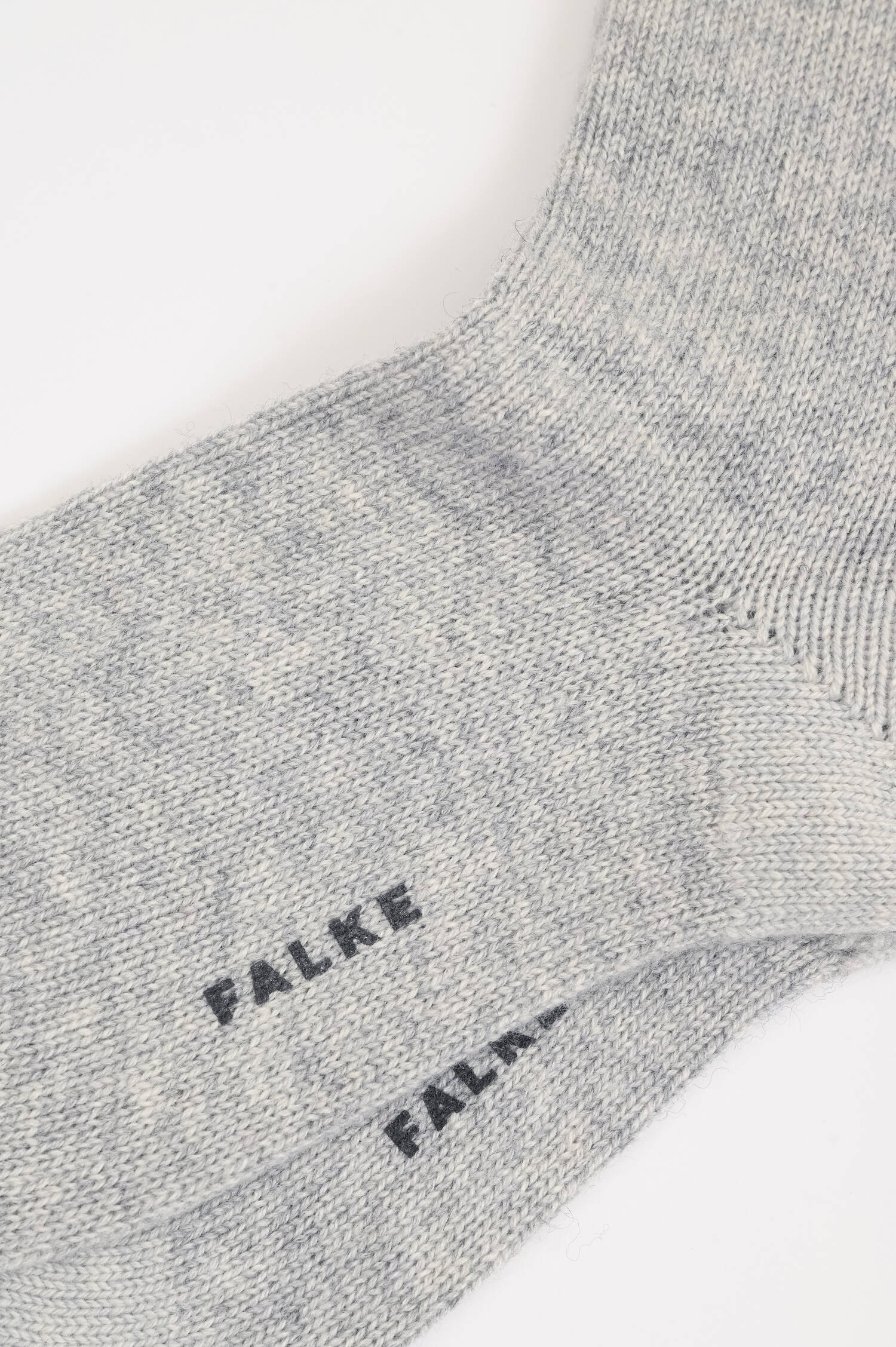 Socken aus Cashmere in Hellgrau