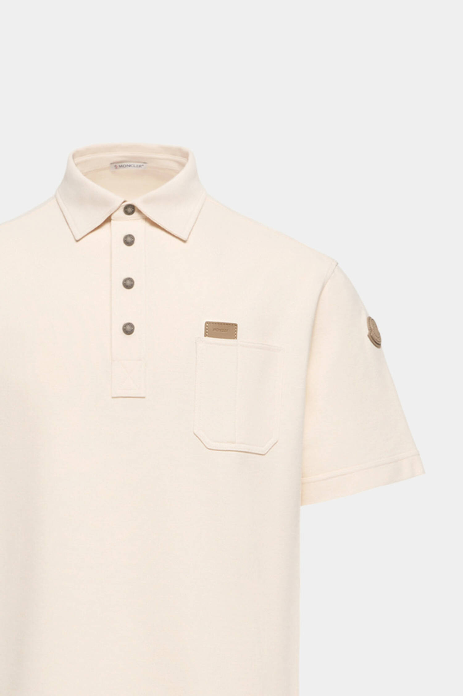 Poloshirt in Creme