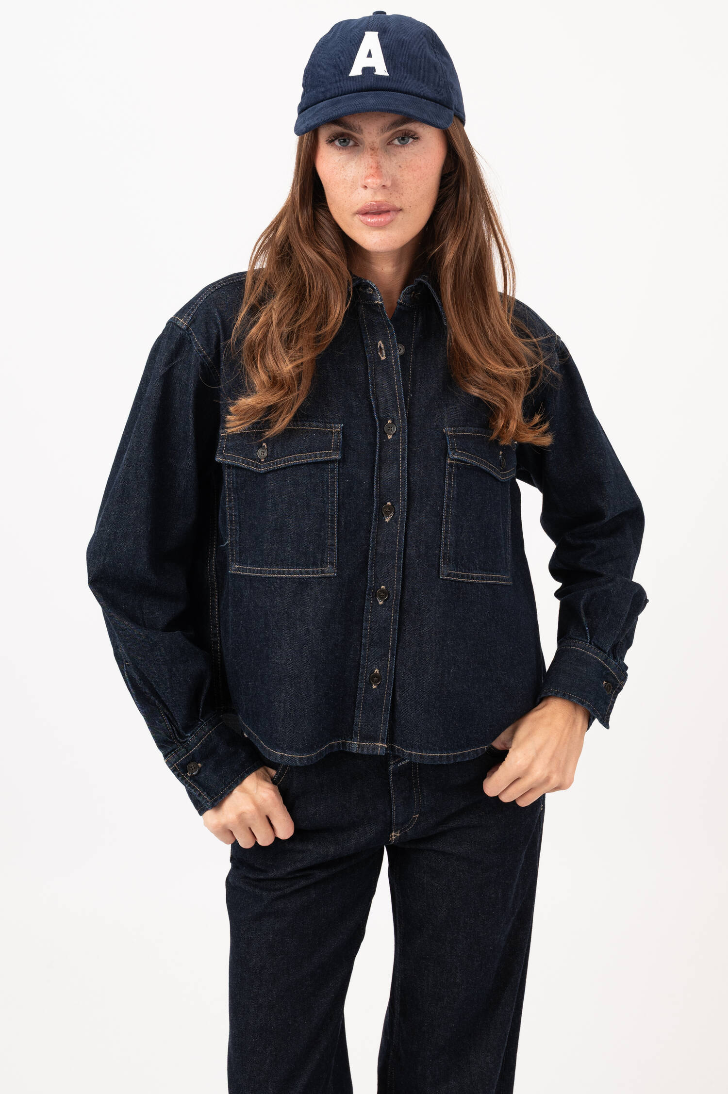 Cord-Basecap A in Blau Cord-Basecap A in Blau
