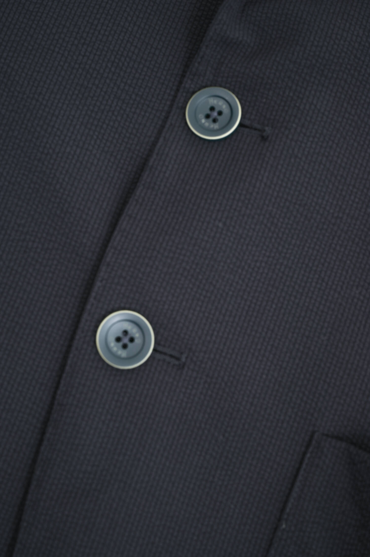 Seersucker Sakko in Navy