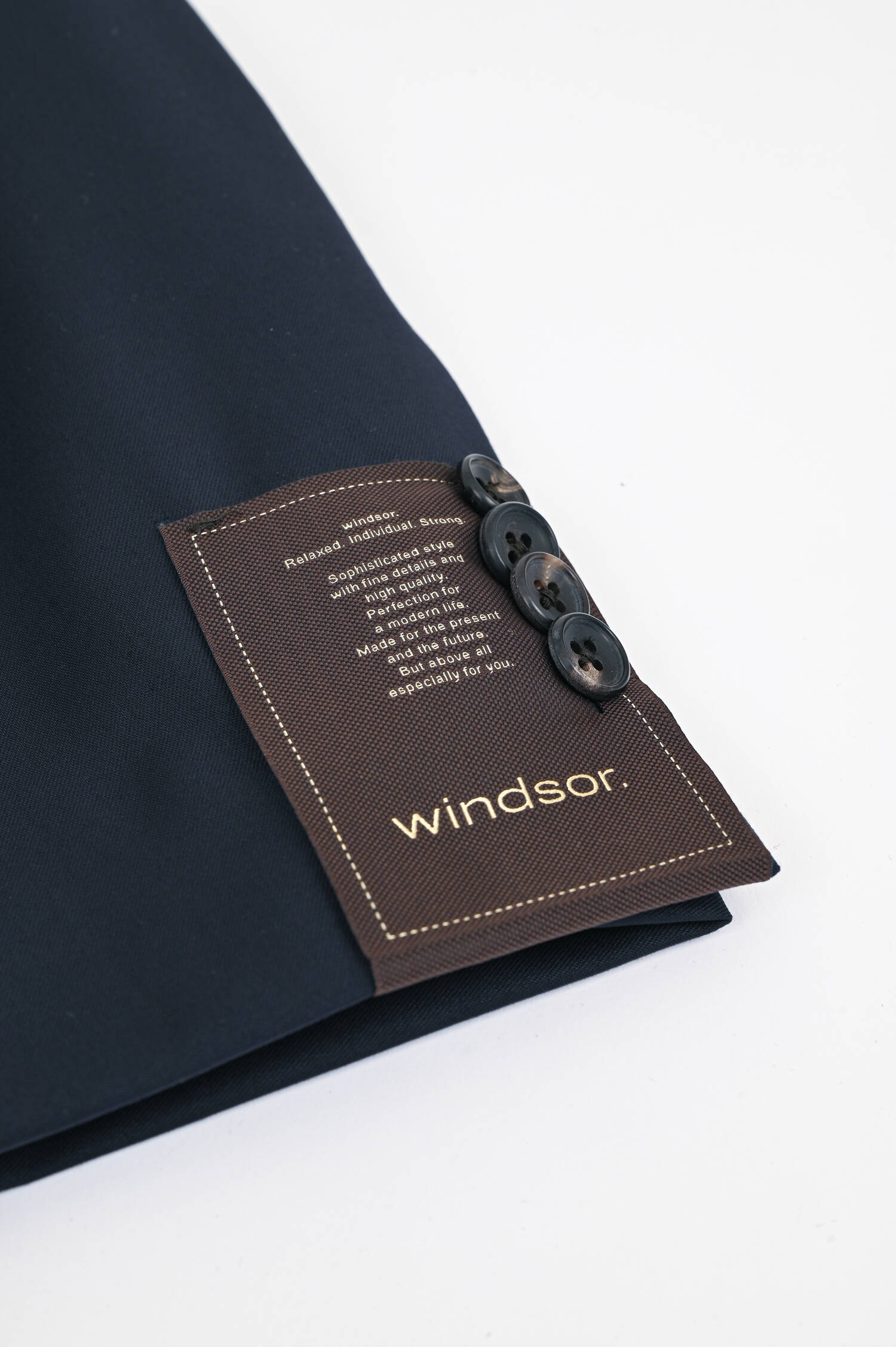 Sakko SERA aus Schurwolle in Navy