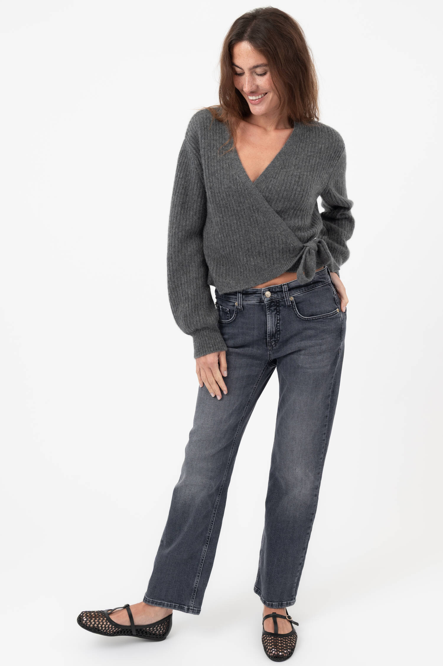Jeans GINI in Grau