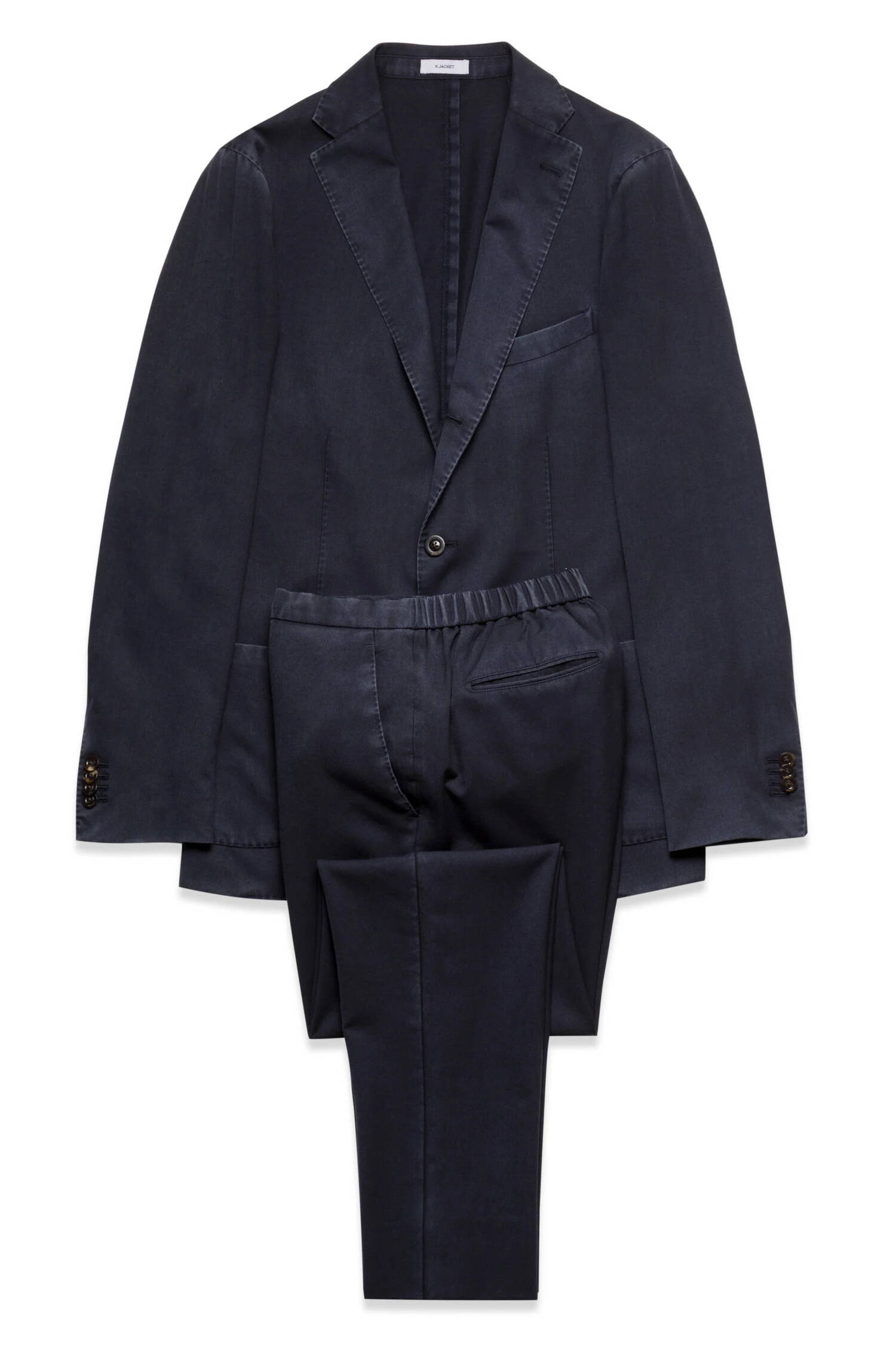 K-Jacket Anzug aus Wolle in Navy K-Jacket Anzug aus Wolle in Navy