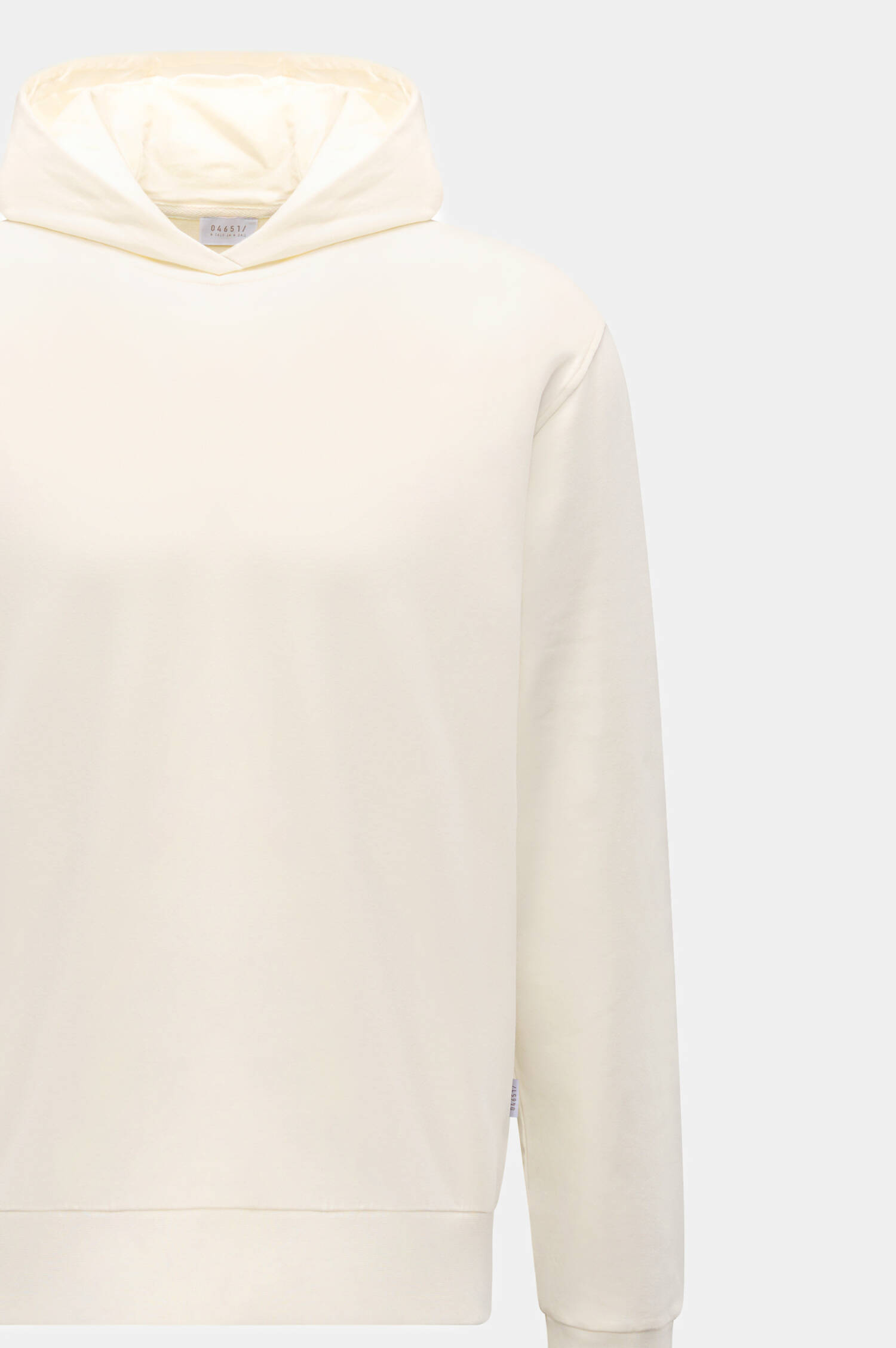 Hoodie IF aus Baumwolle in Creme