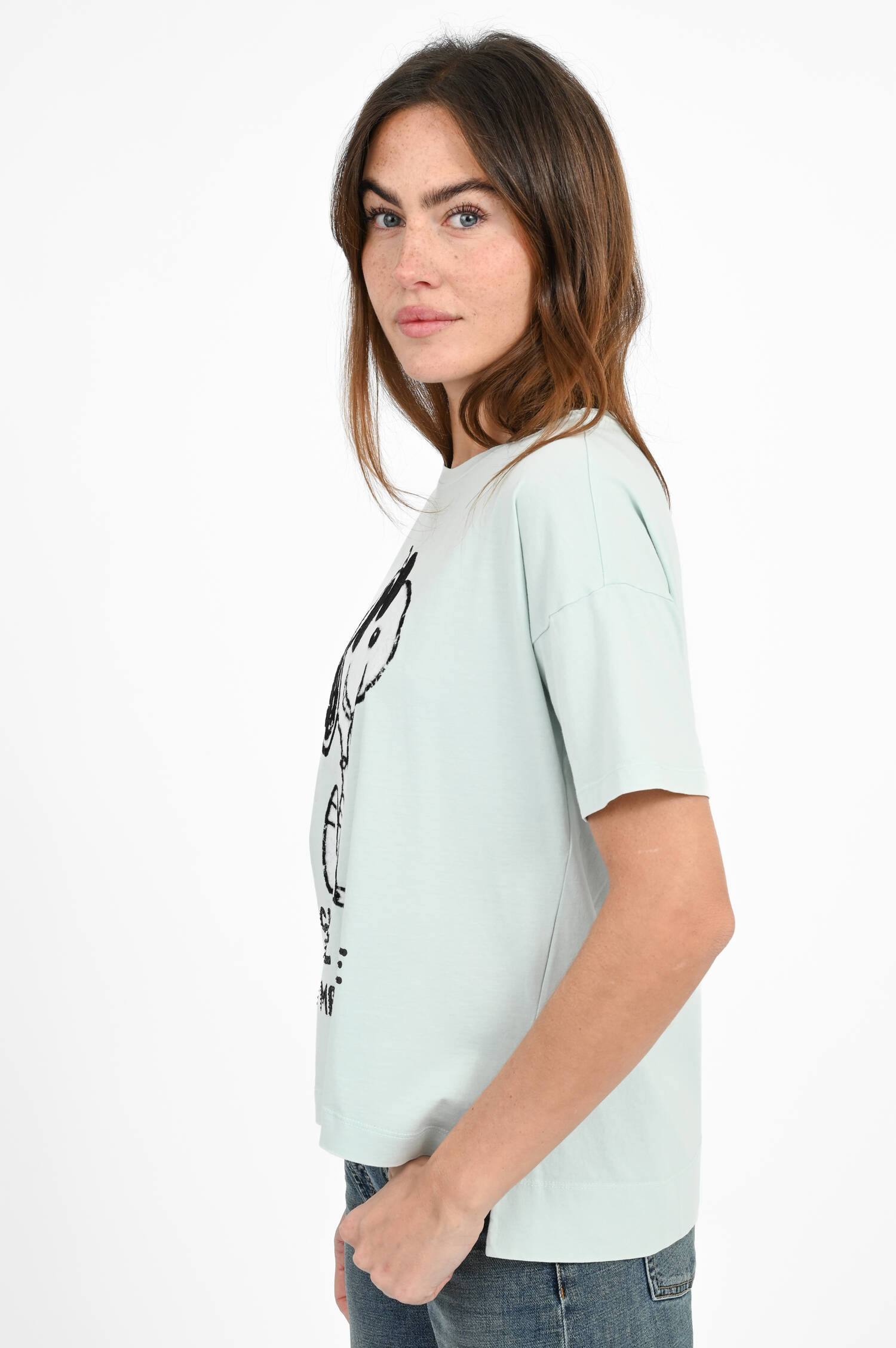 T-Shirt SNOOPY in Mint