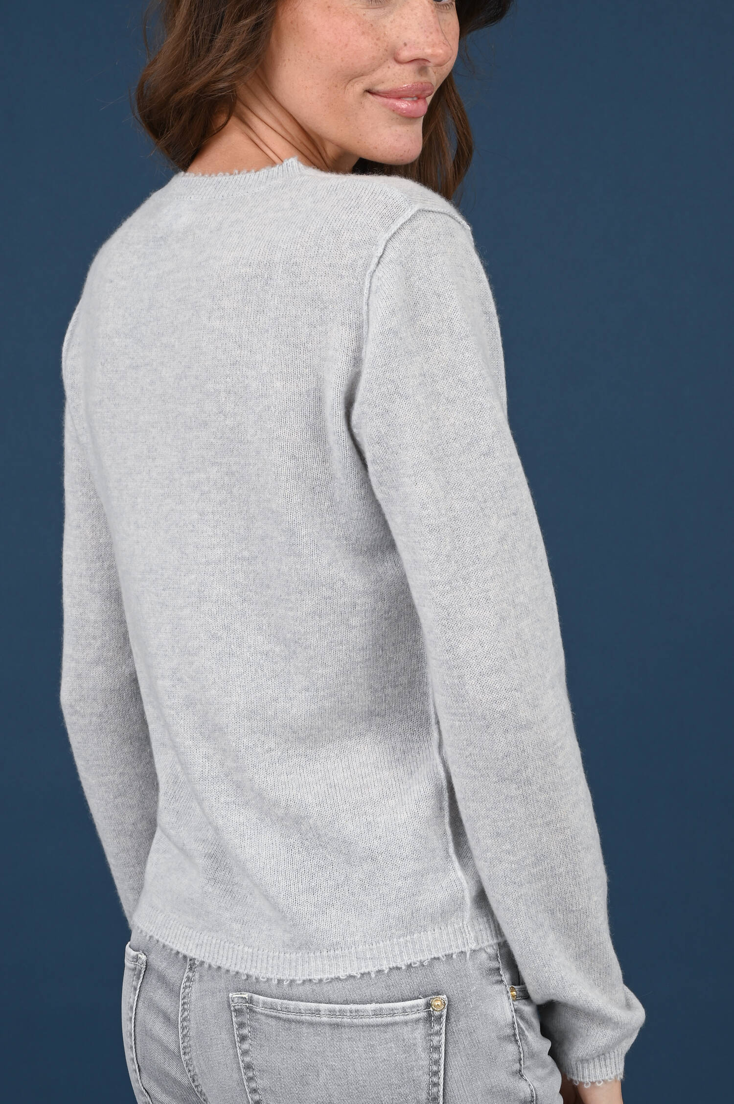 Cashmere Pullover in Sanderling