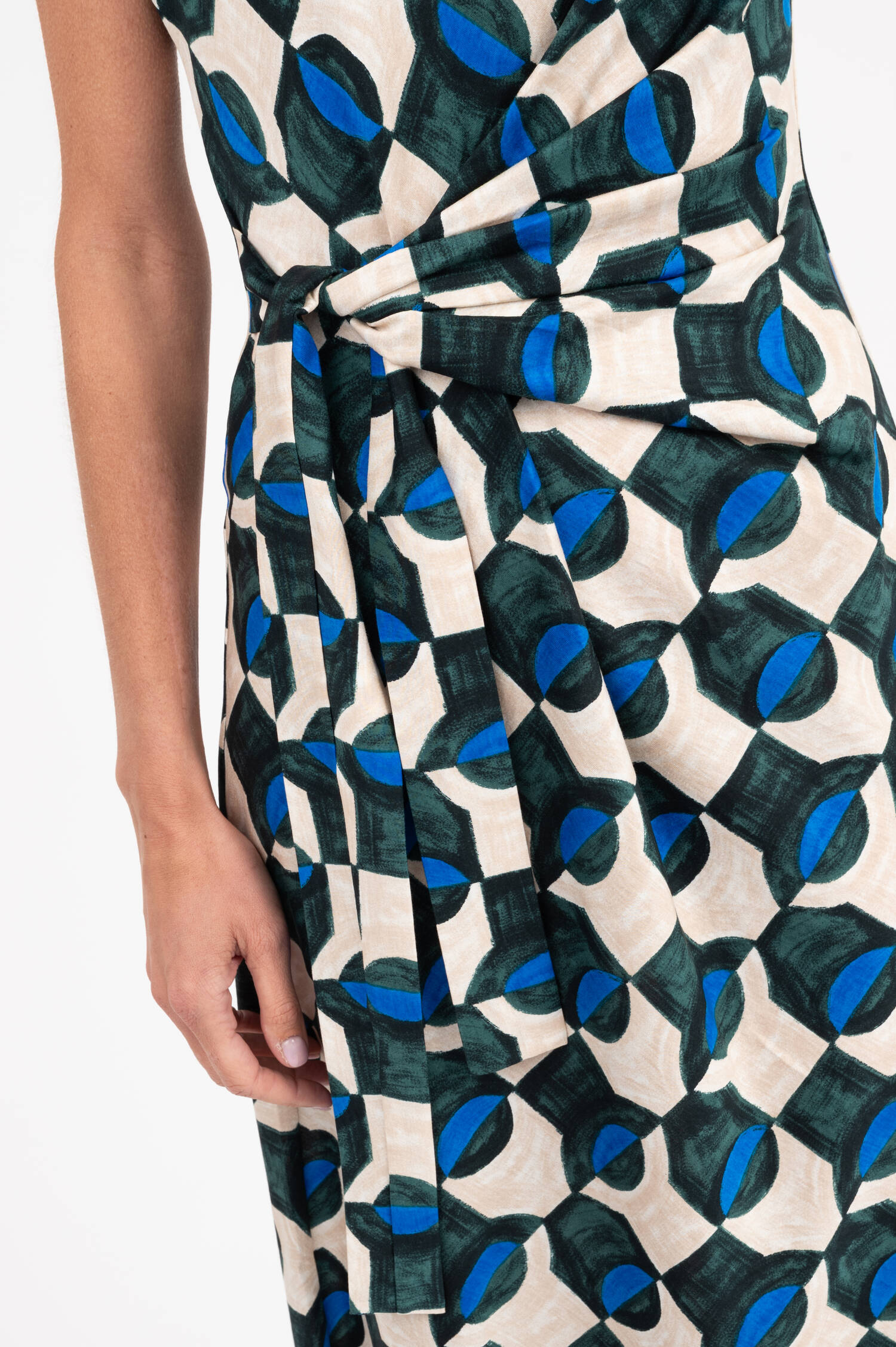 Jersey Kleid SAGGIO in Multicolor Jersey Kleid SAGGIO in Multicolor