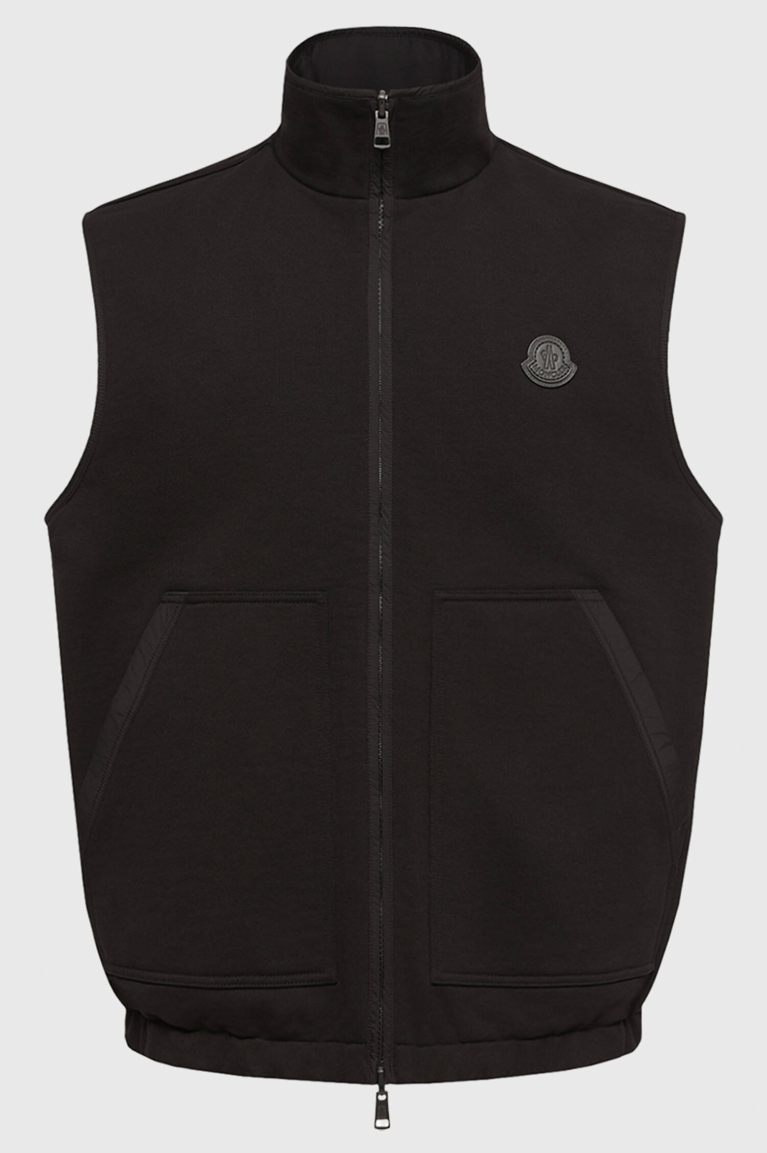 Wende-Gilet in Schwarz