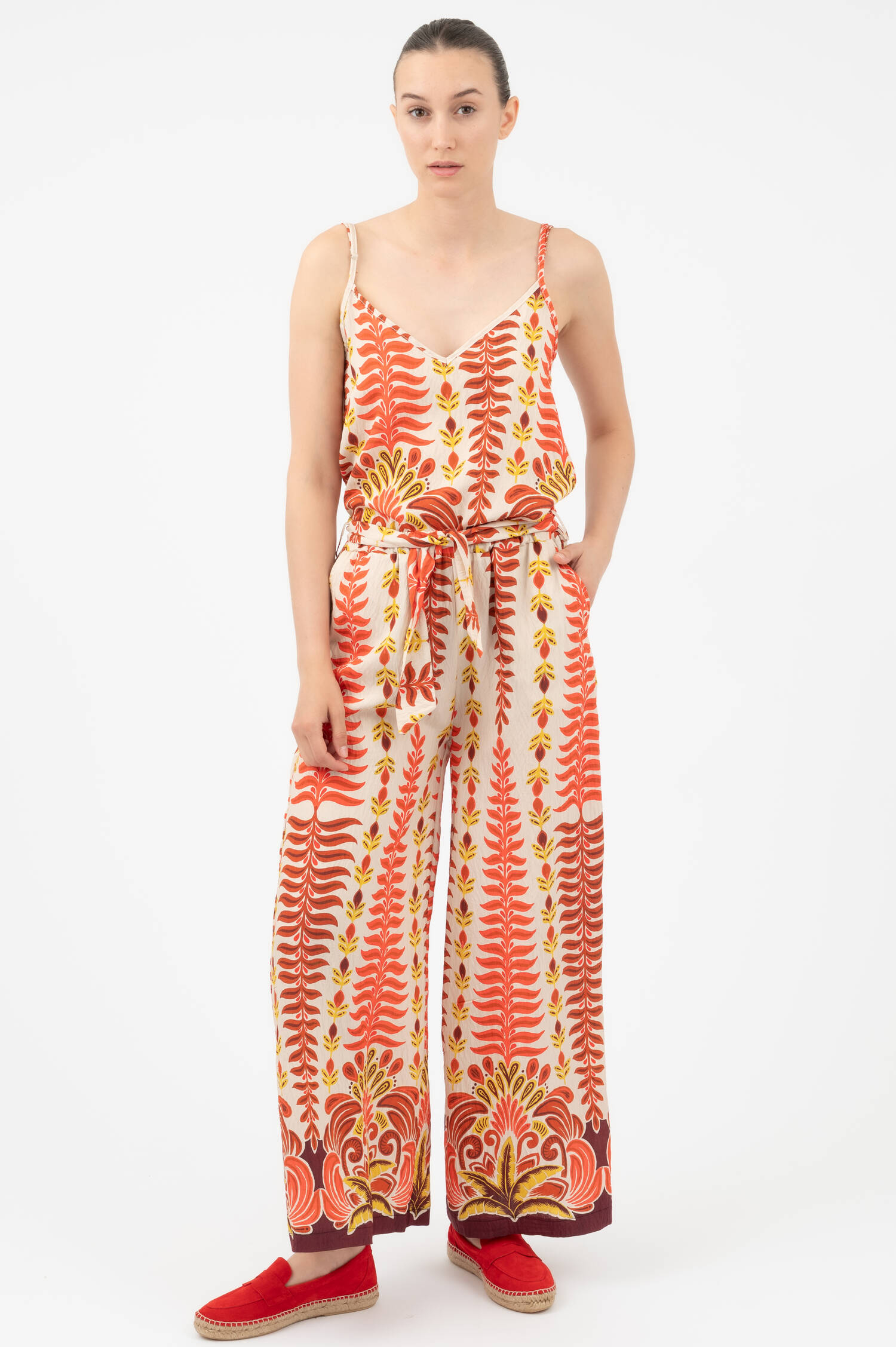 WIde-Leg Schlupfhose PERSOL in Orange WIde-Leg Schlupfhose PERSOL in Orange