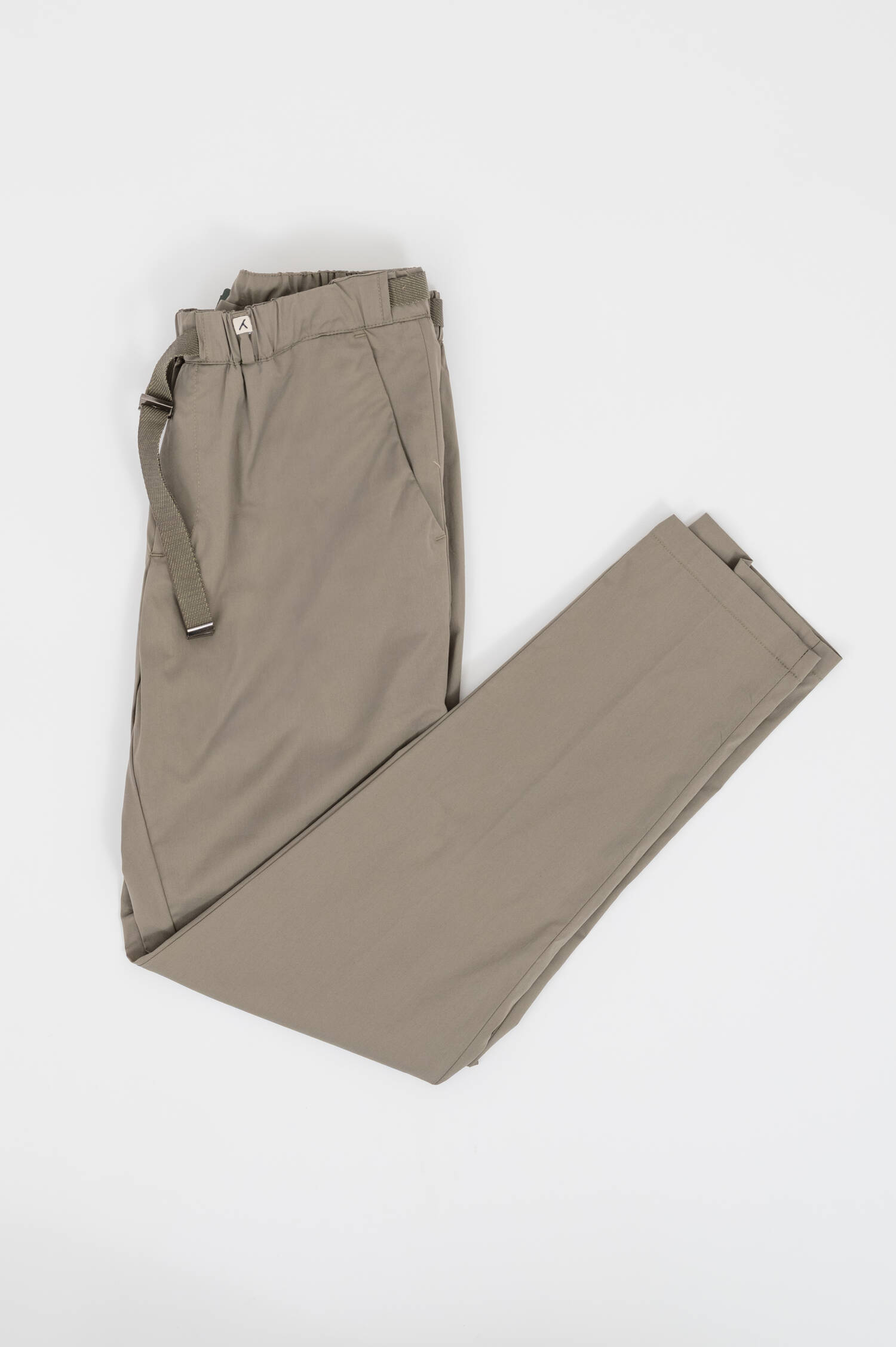 Chinohose aus Baumwoll-Mix in Khaki