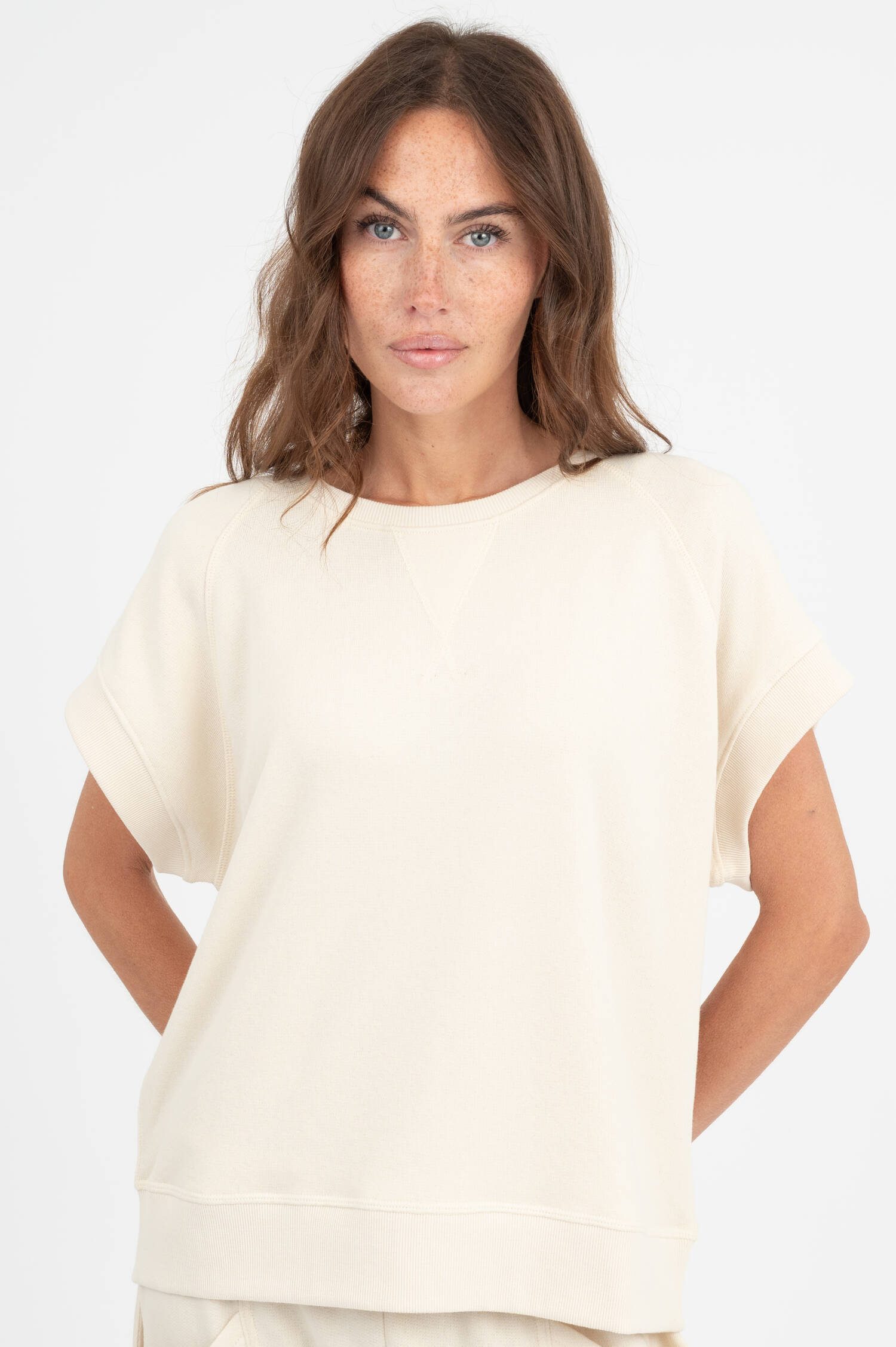 Strickshirt TORIA in Creme Strickshirt TORIA in Creme
