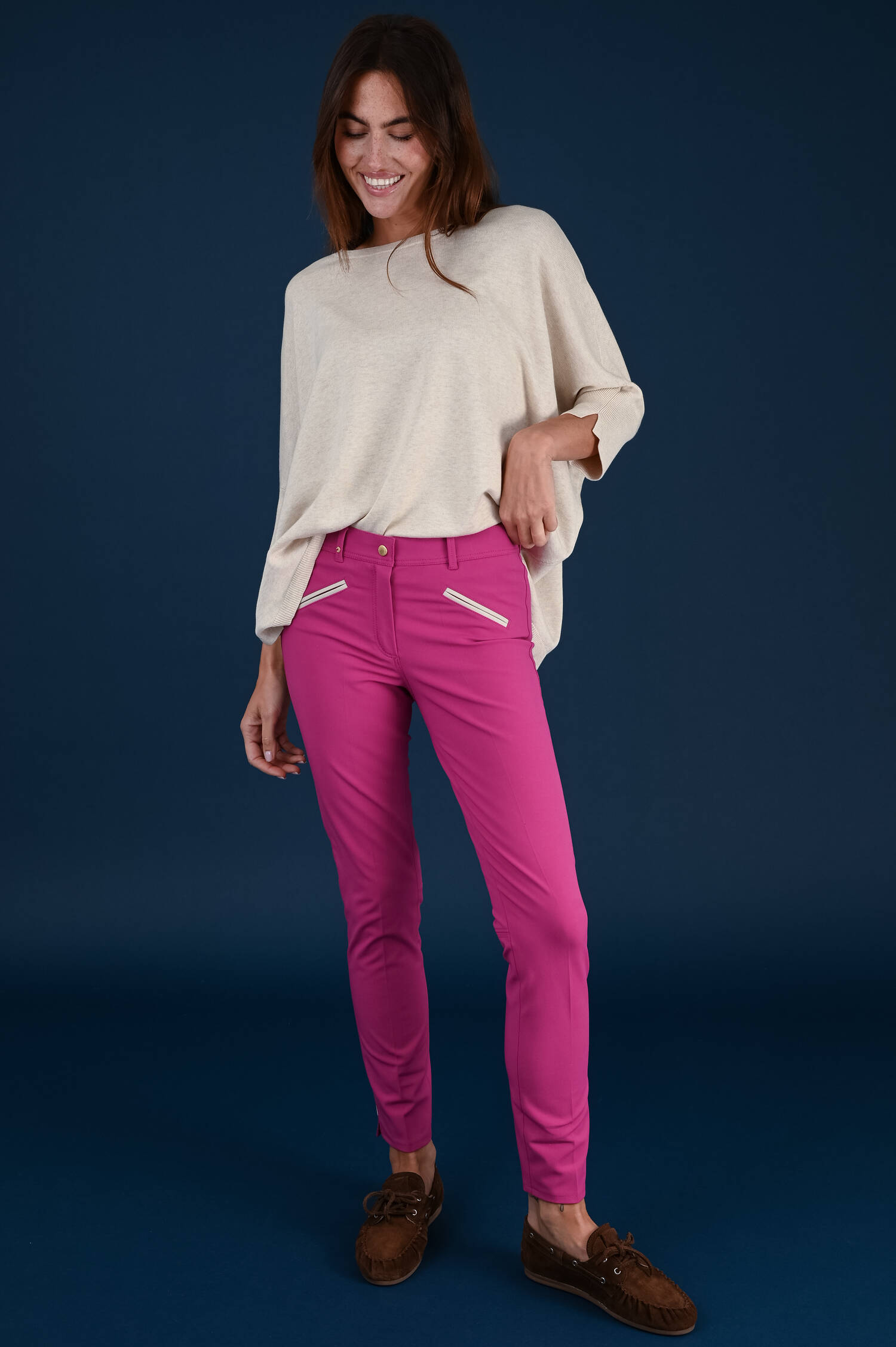 Stoffhose ROYAL in Pink