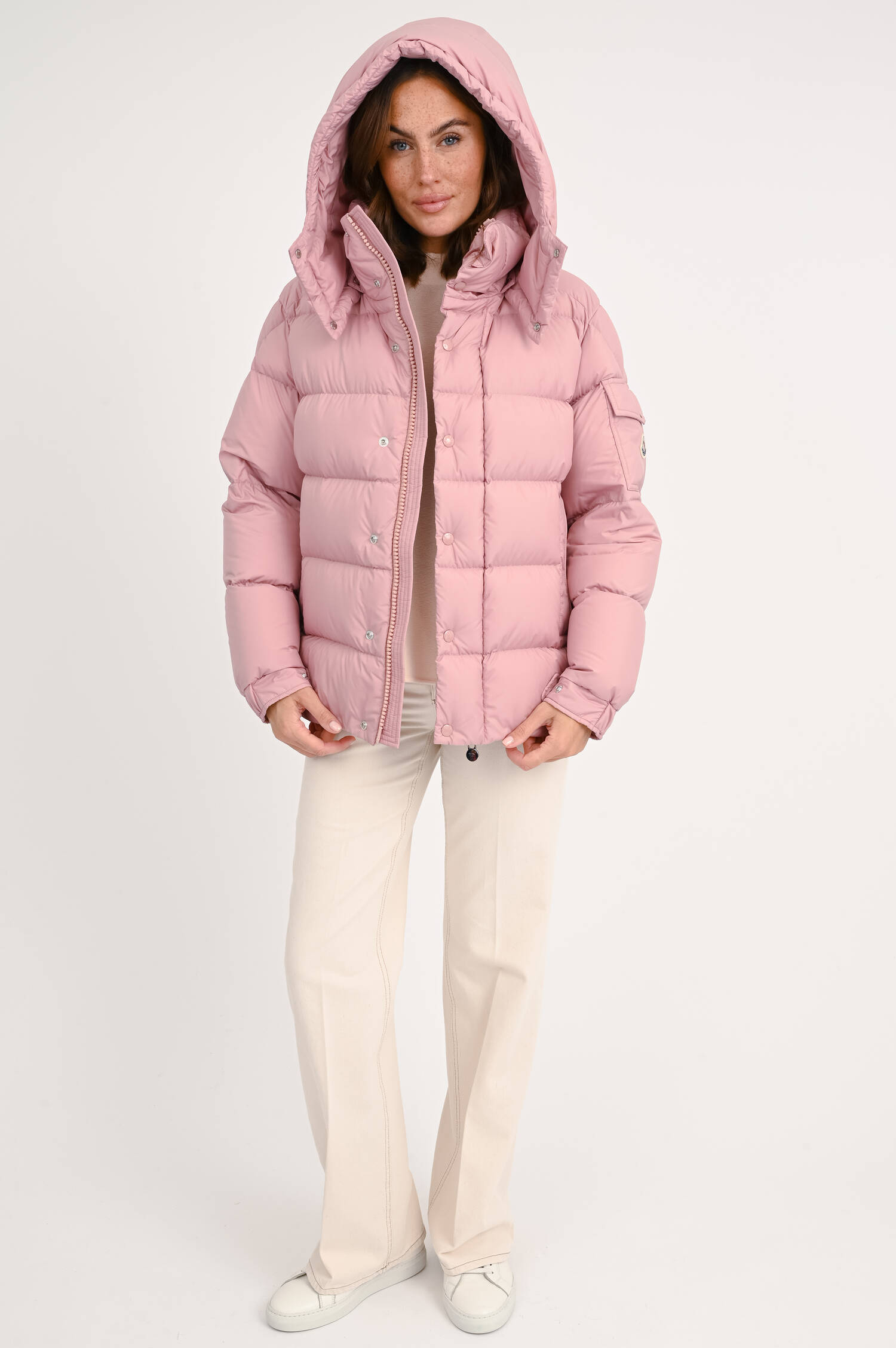 Daunenjacke MAYA in mattem Rosa