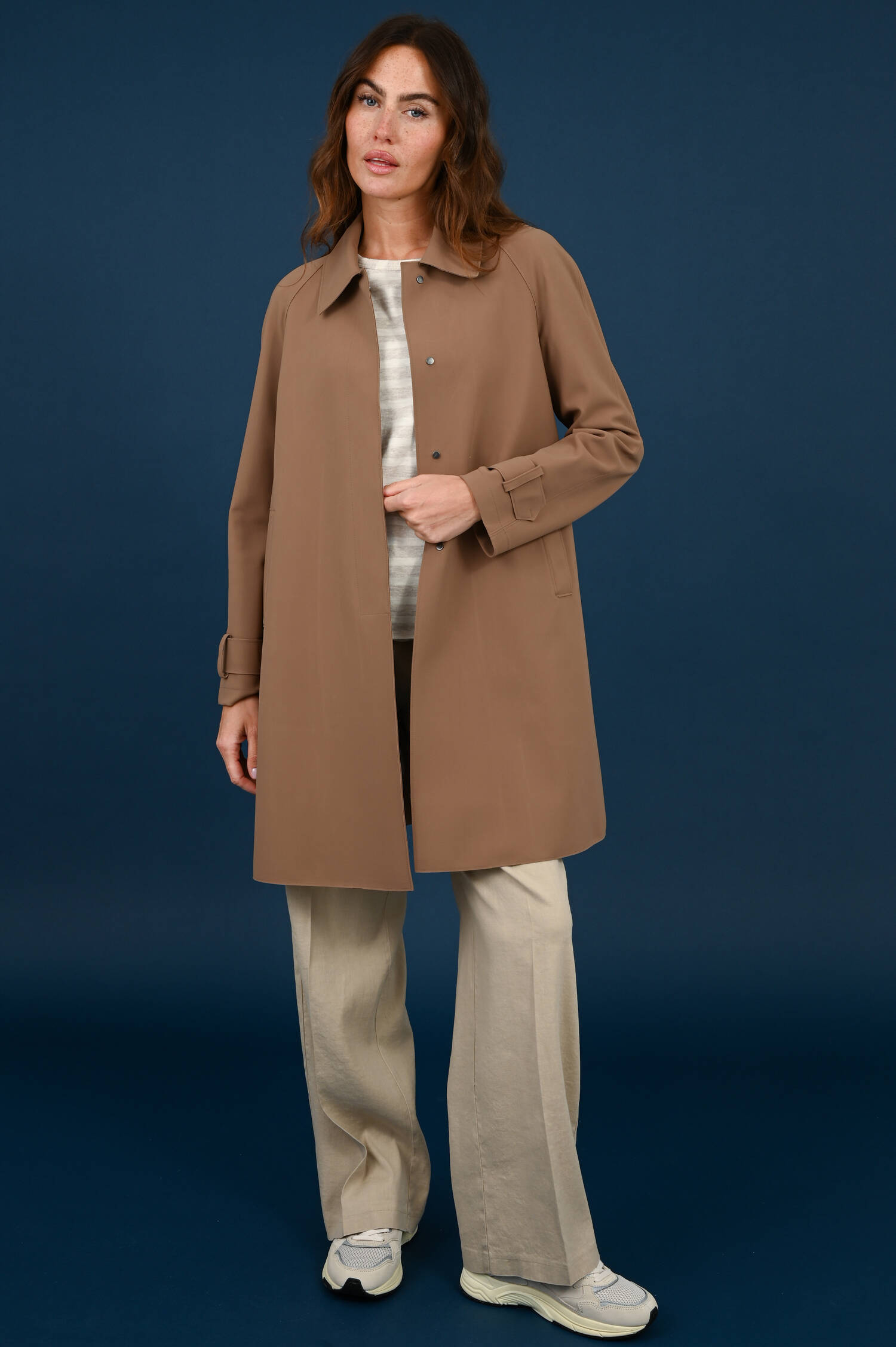 Scuba Mac Coat in Tobacco Scuba Mac Coat in Tobacco