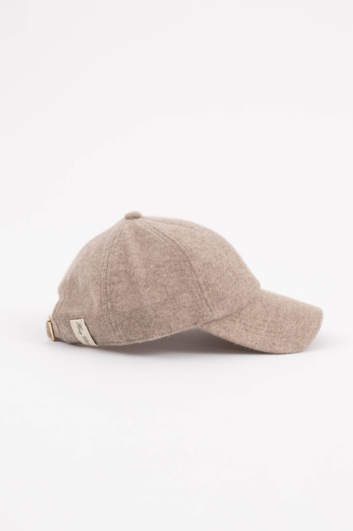 Cashmere Basecap in Beige Cashmere Basecap in Beige