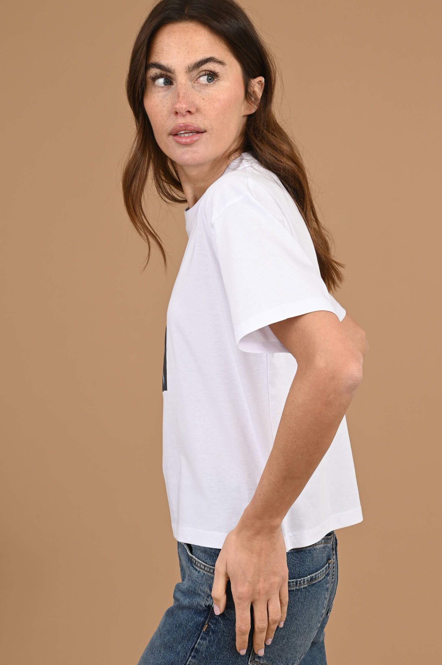 T-Shirt SOLEIL in Weiß T-Shirt SOLEIL in Weiß