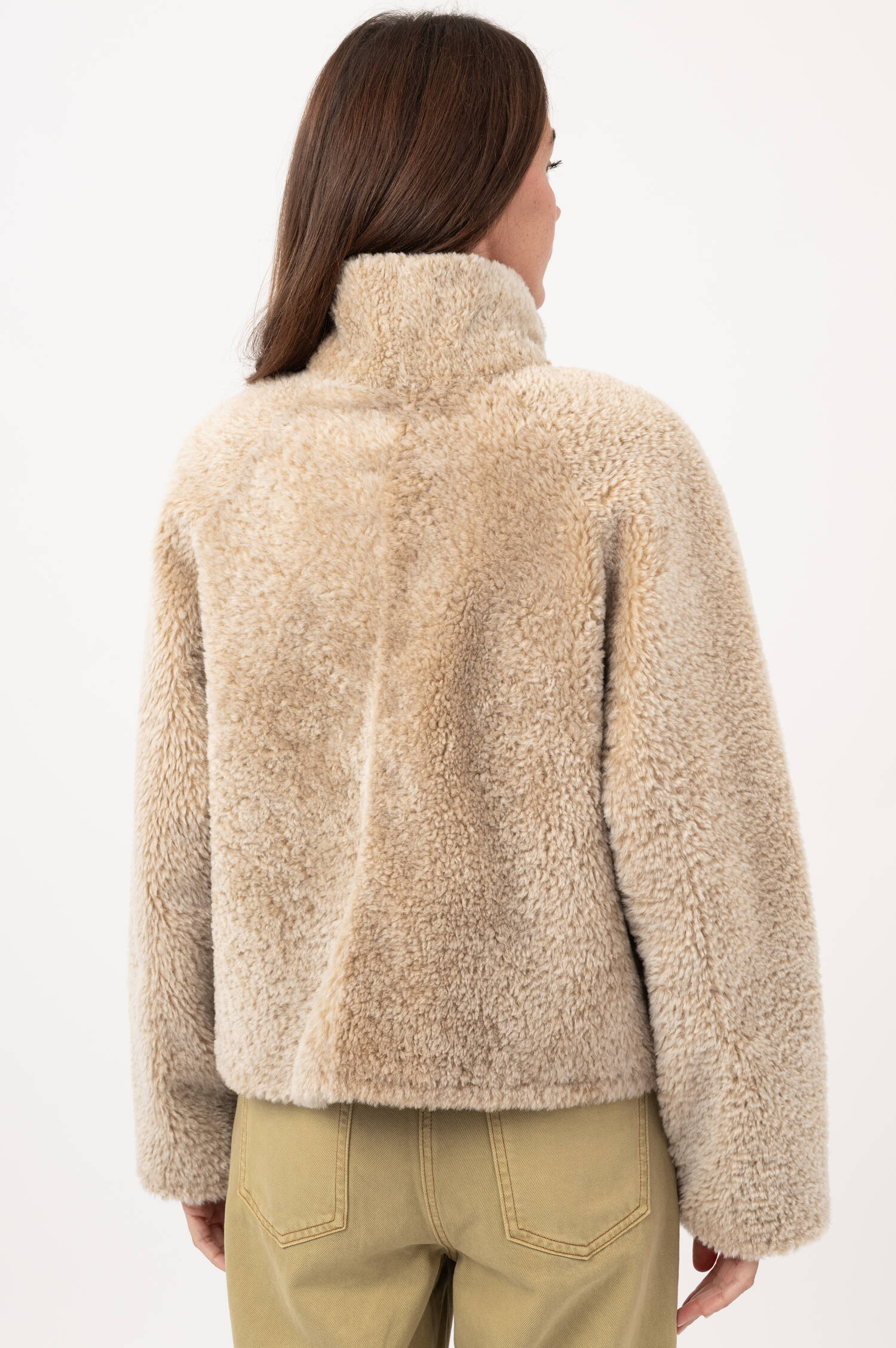 Lammfelljacke CARIANA in Beige Lammfelljacke CARIANA in Beige